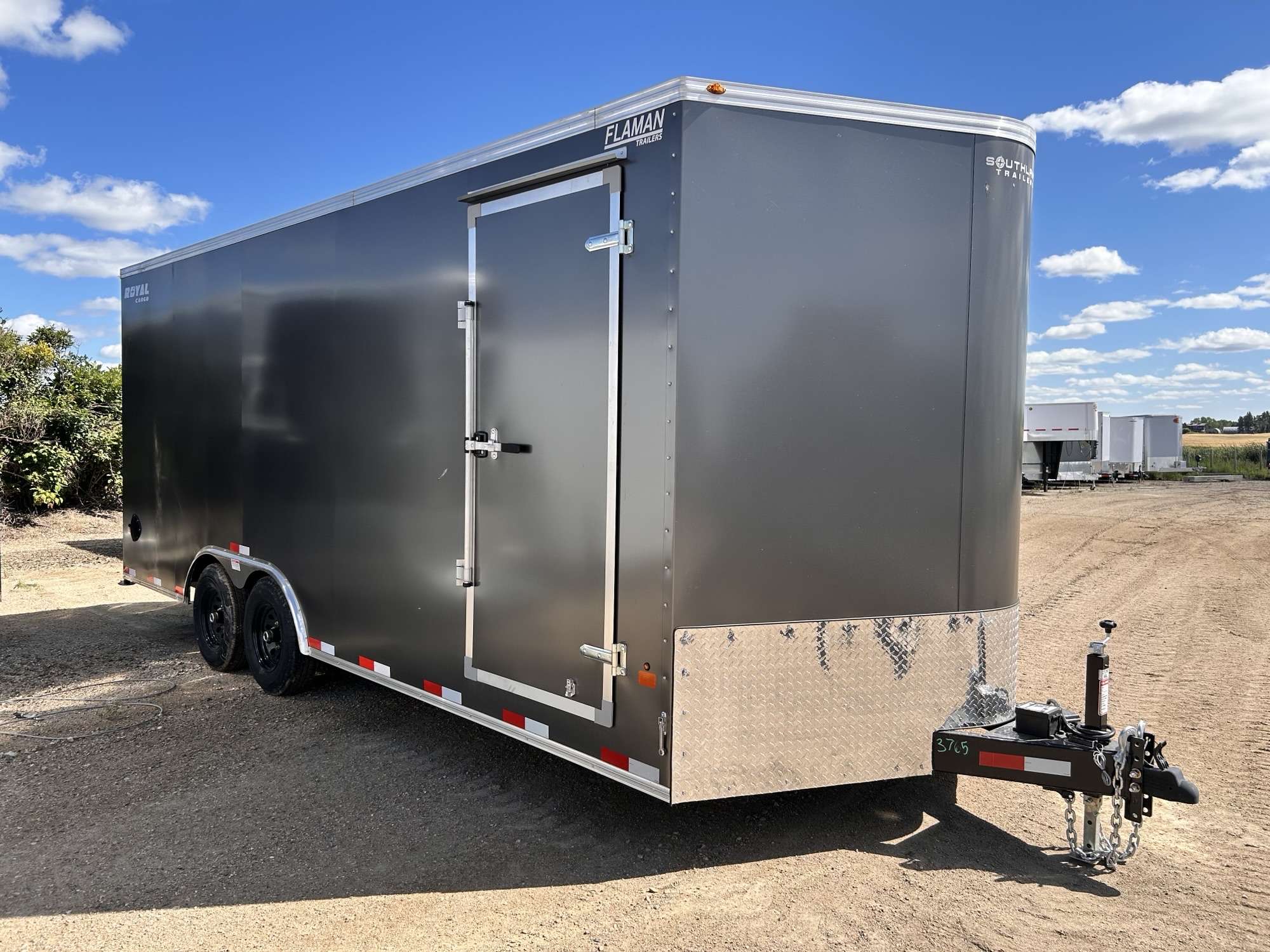 2026 Royal LARC 8'6" x 20' + V-Nose Car Hauler Trailer