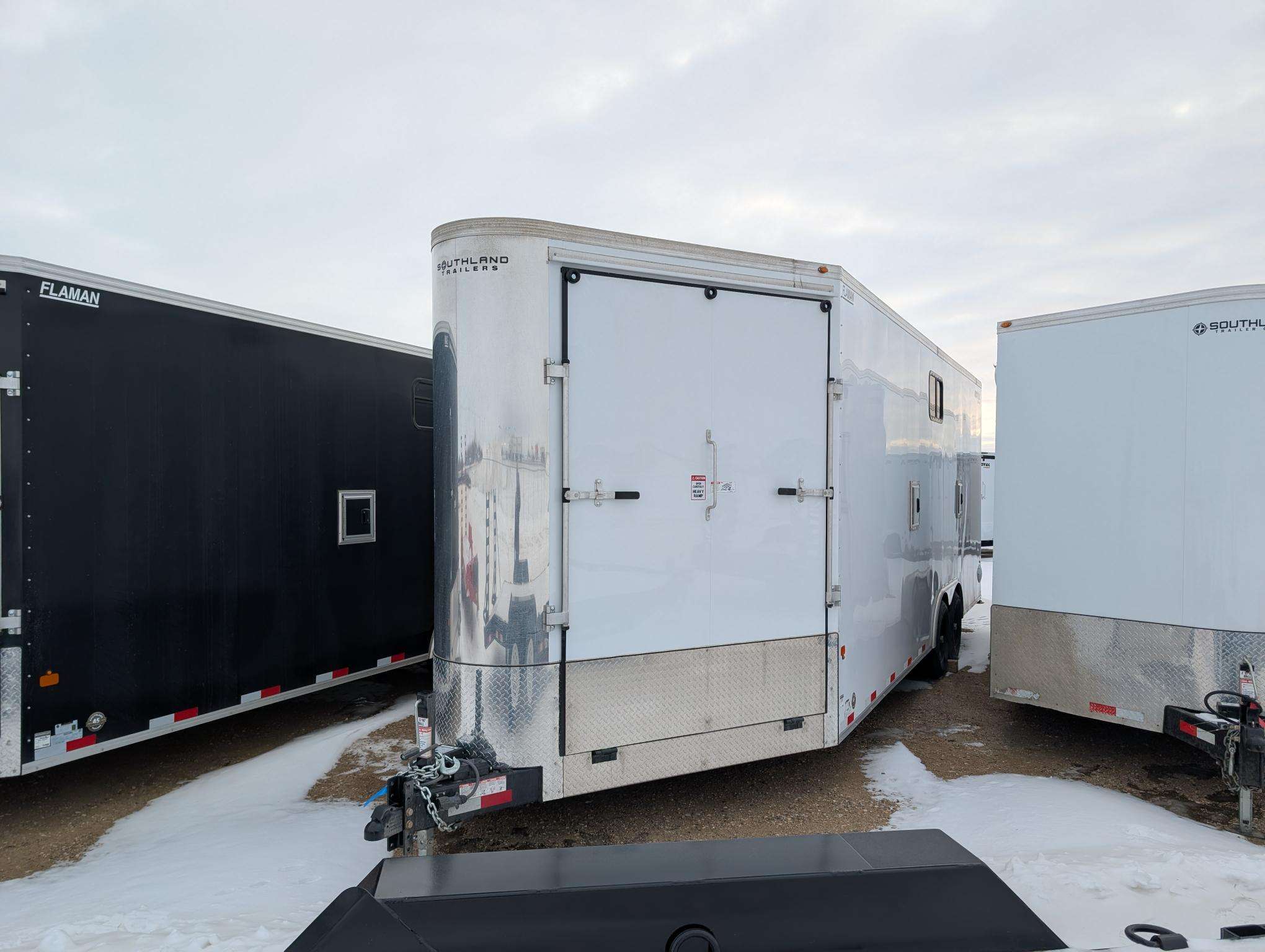 2026 Royal LARSM 8'6" x 22' + V-Nose Toy Hauler Trailer