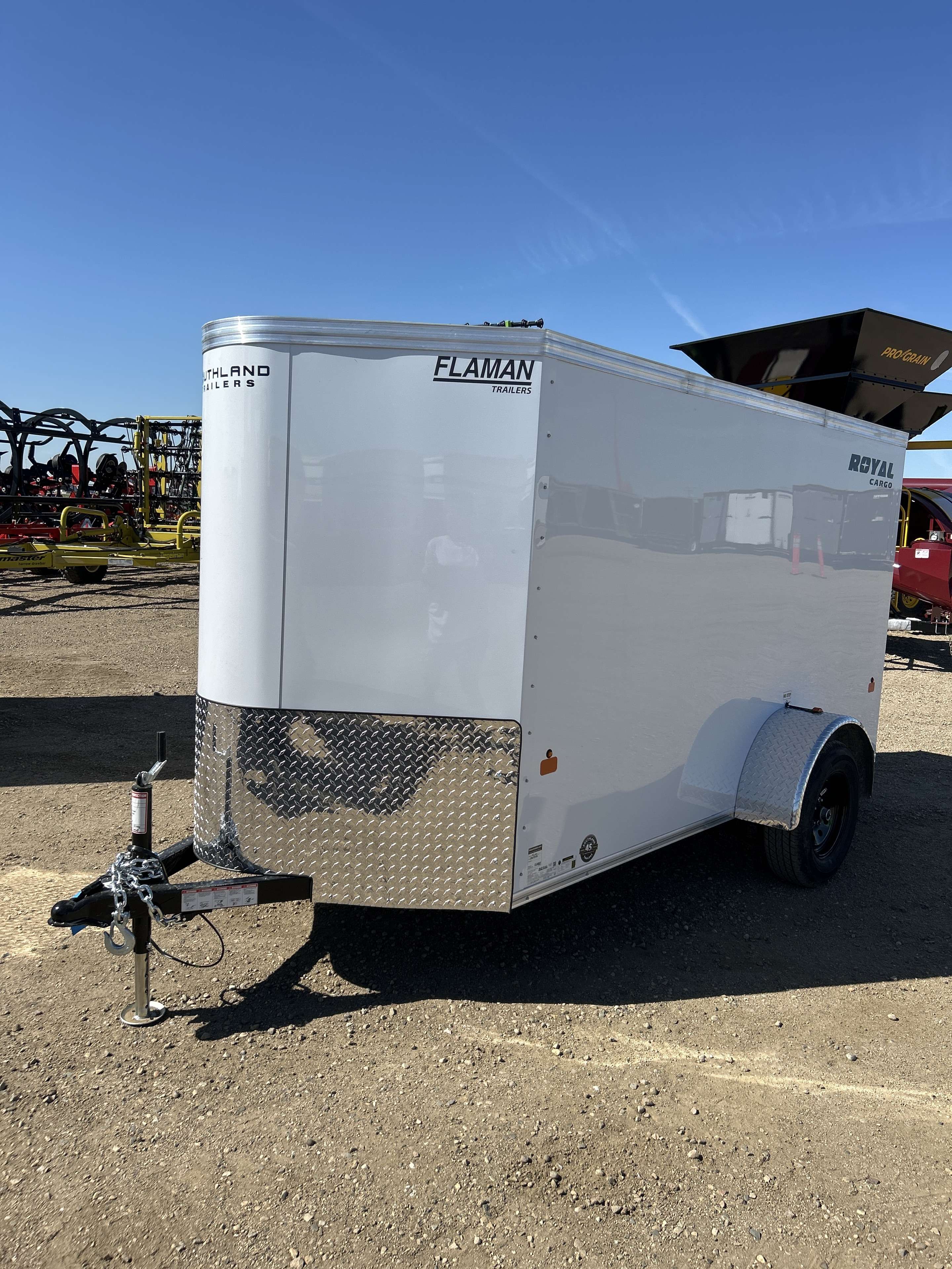 2026 Royal LCH 5' x 10' + V-Nose Cargo Trailer