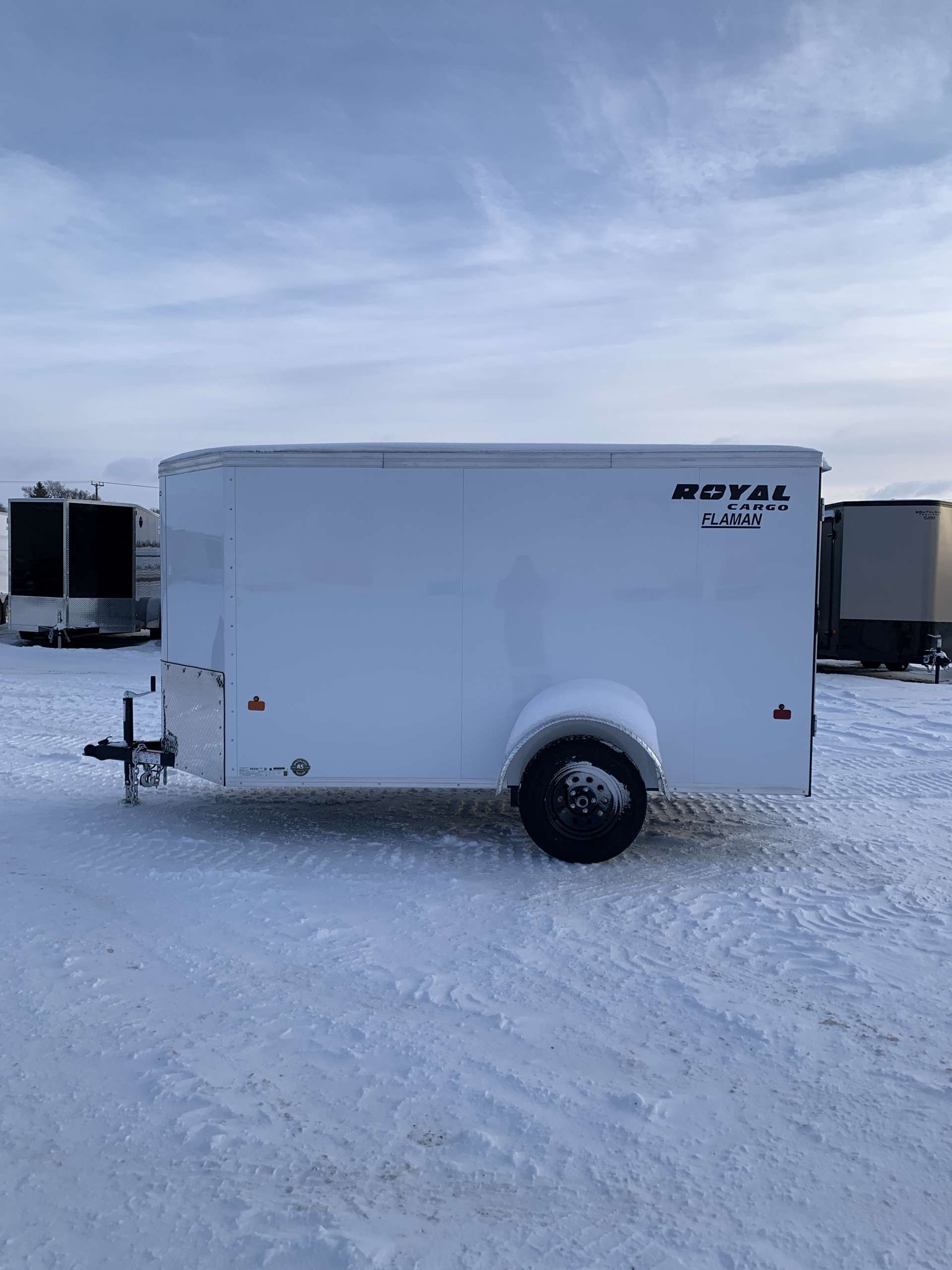 2026 Royal LCH 5' x 10' + V-Nose Cargo Trailer