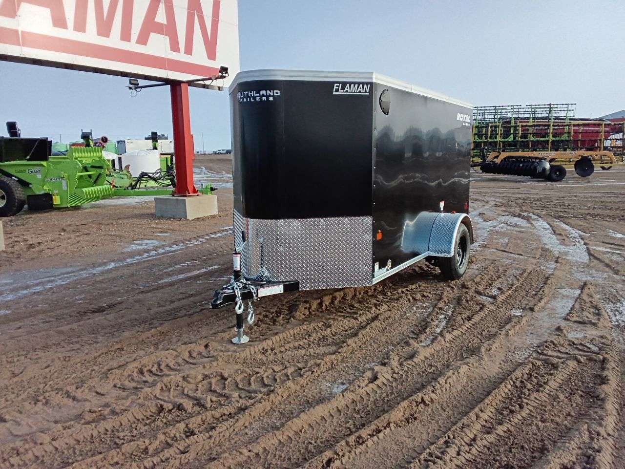 2026 Royal LCH 5' x 10' + V-Nose Cargo Trailer