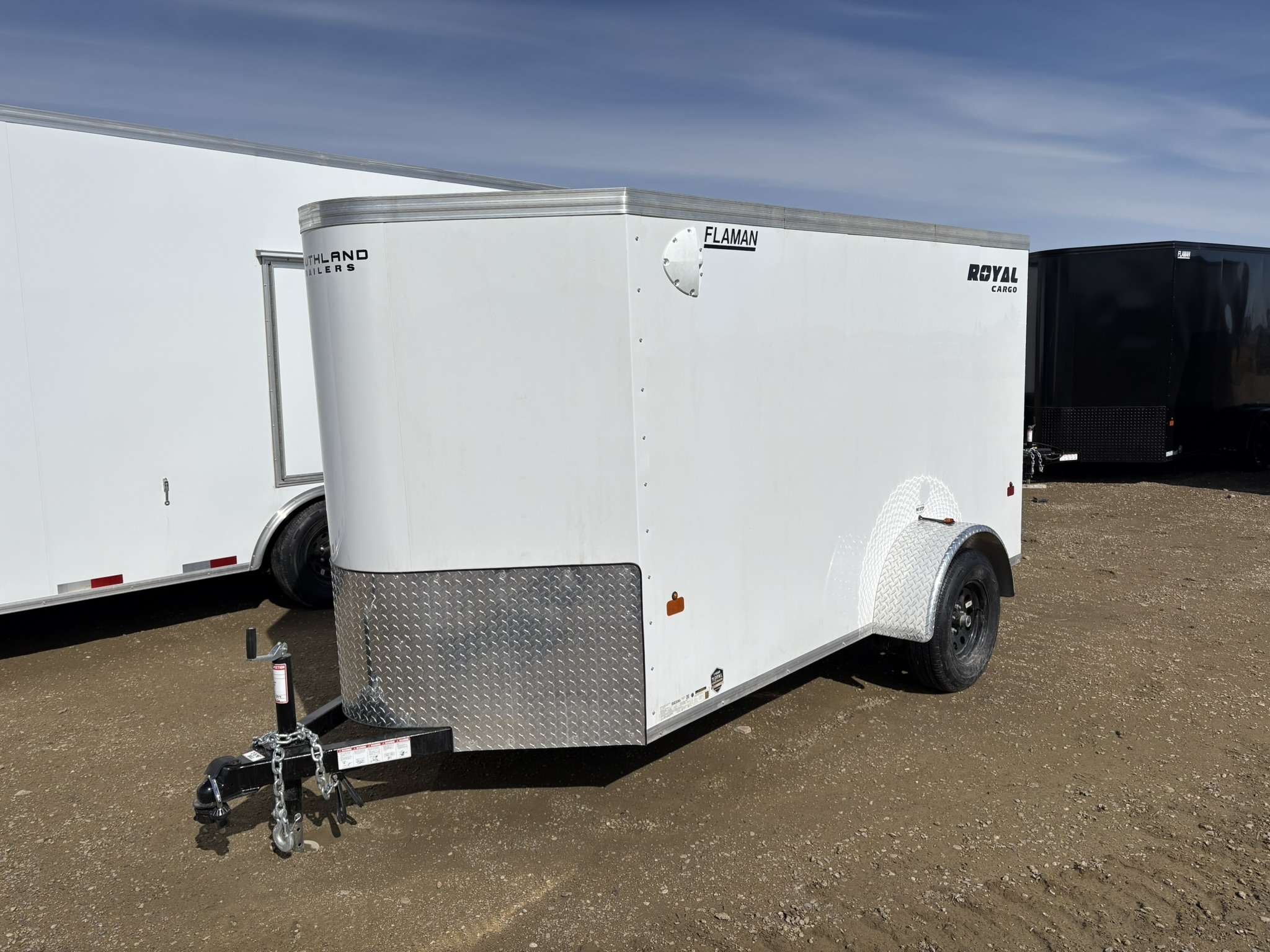 2026 Royal LCH 5' x 10' + V-Nose Cargo Trailer