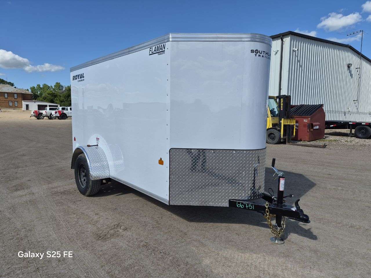 2026 Royal LCH 5' x 10' + V-Nose Cargo Trailer