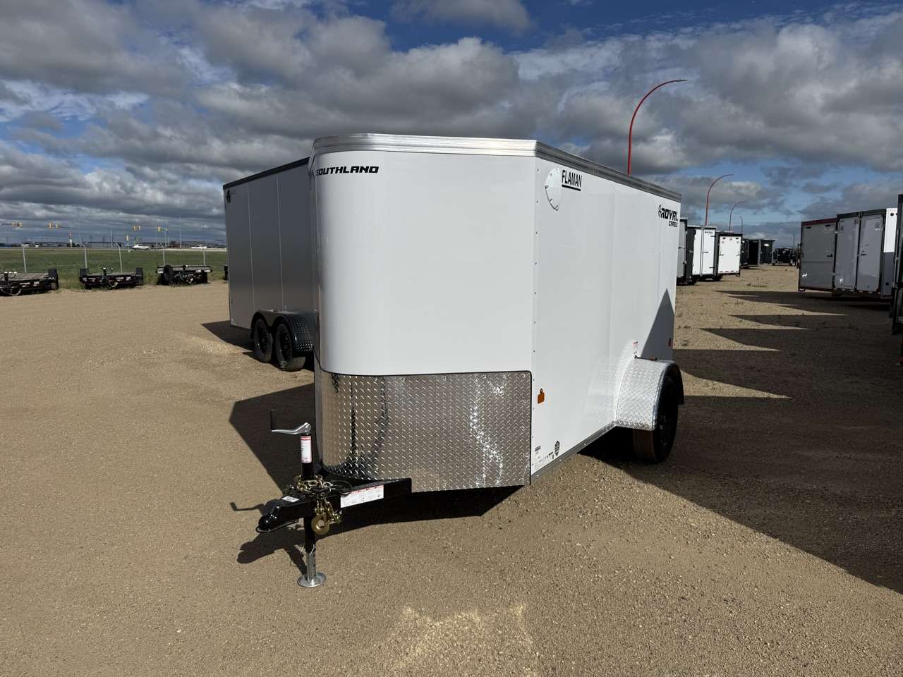 2026 Royal LCH 5' x 10' + V-Nose Cargo Trailer