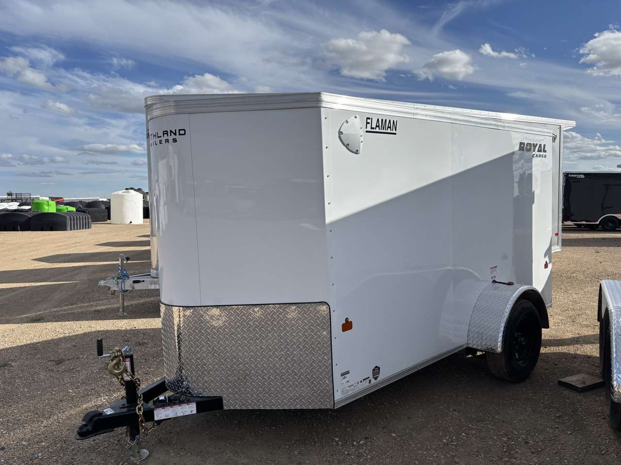 2026 Royal LCH 5' x 10' + V-Nose Cargo Trailer