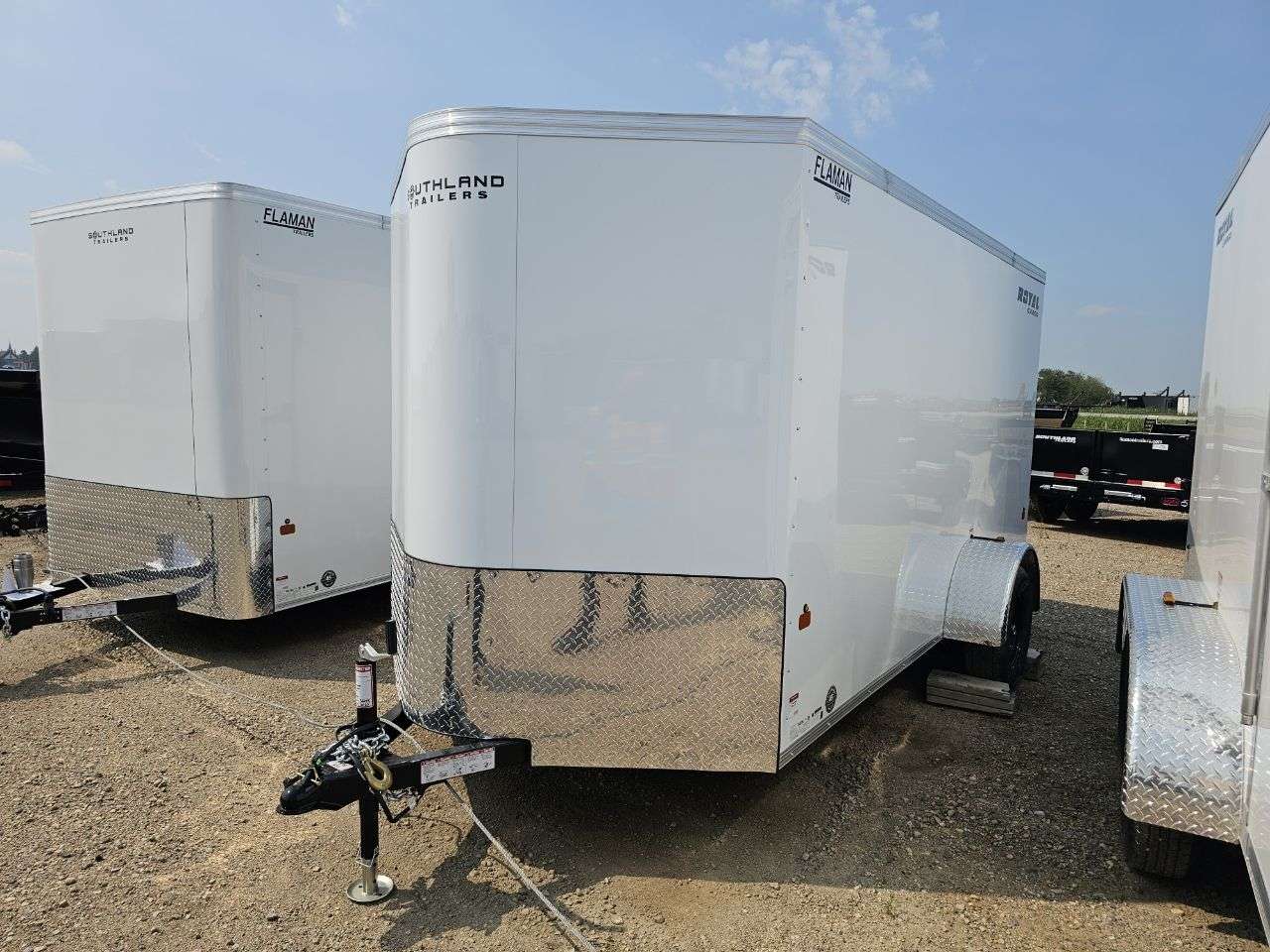 2026 Royal LCH 6' x 12' + V-Nose Cargo Trailer