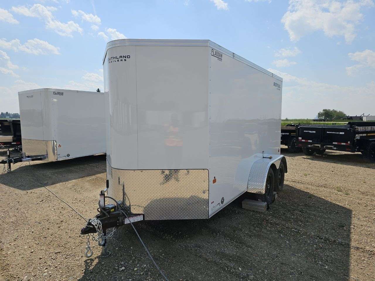 2026 Royal LCH 6' x 12' + V-Nose Cargo Trailer