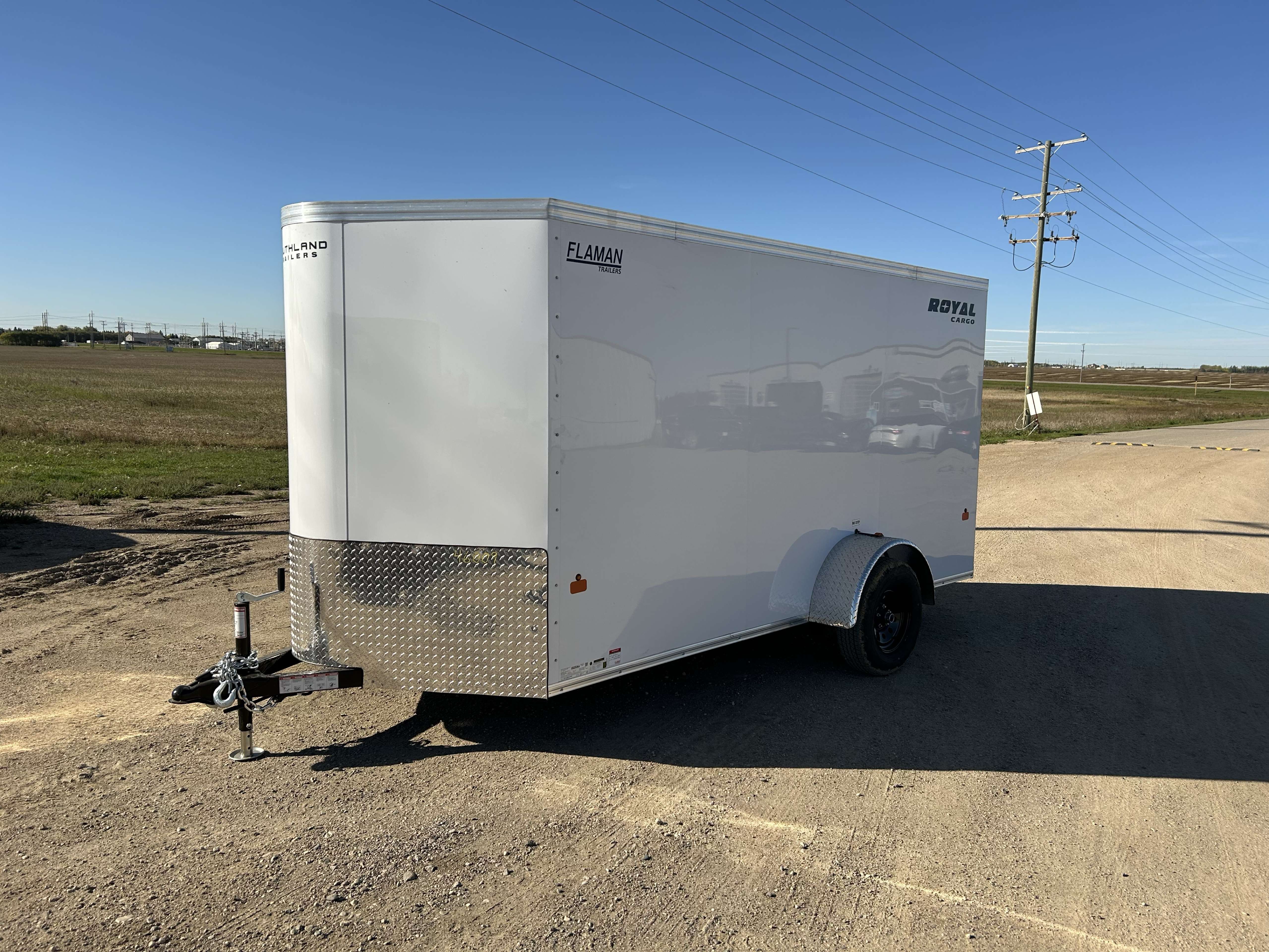 2026 Royal LCH 6' x 12' + V-Nose Cargo Trailer