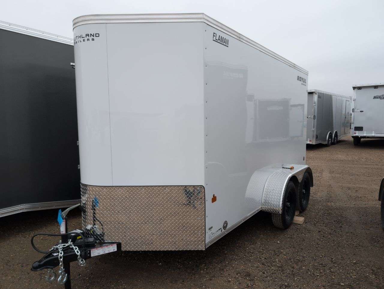 2026 Royal LCH 6' x 12' + V-Nose Cargo Trailer