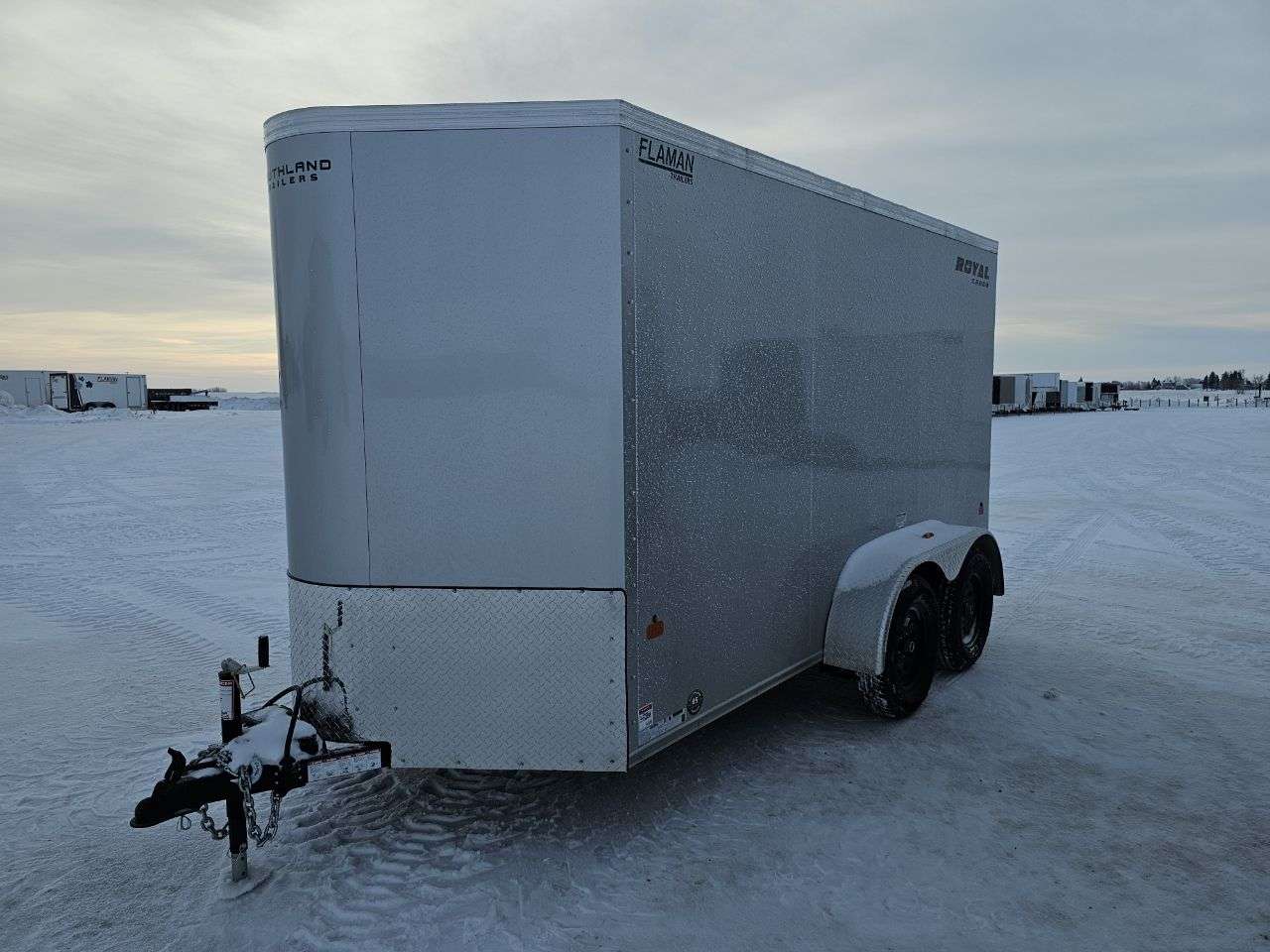 2026 Royal LCH 6' x 12' + V-Nose Cargo Trailer