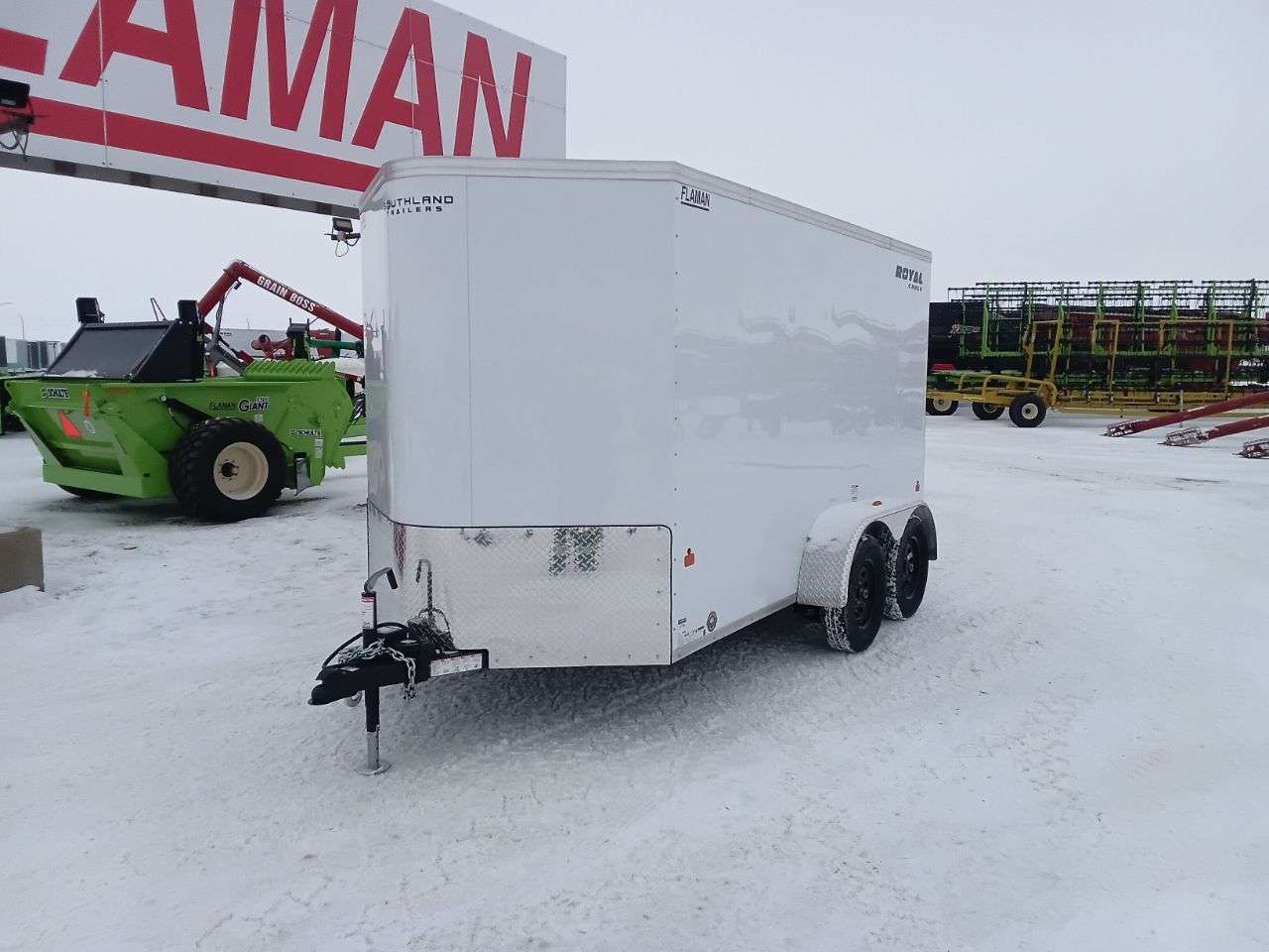 2026 Royal LCH 6' x 12' + V-Nose Cargo Trailer