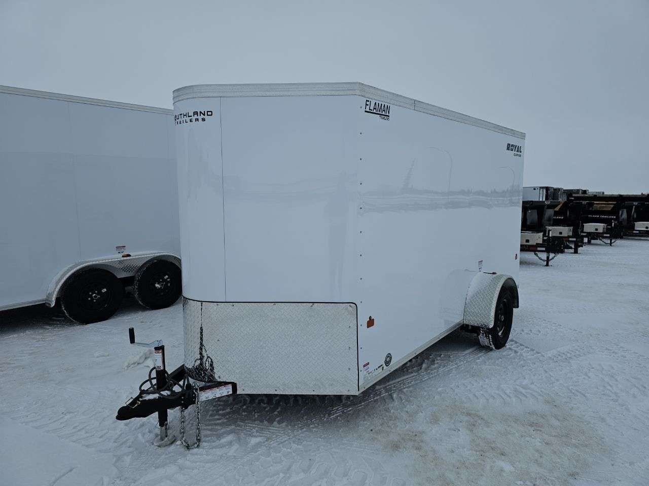 2026 Royal LCH 6' x 12' + V-Nose Cargo Trailer