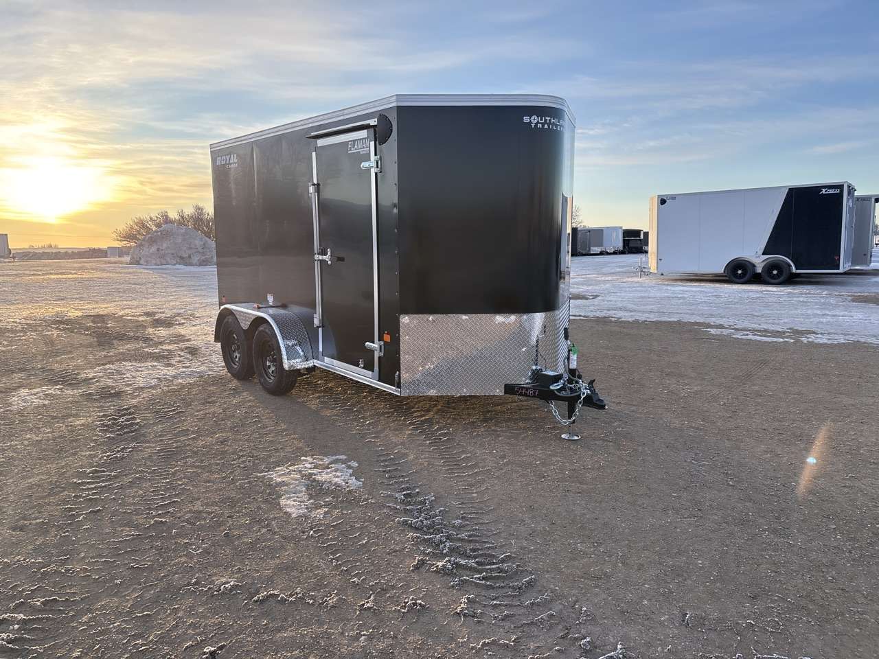 2026 Royal LCH 6' x 12' + V-Nose Cargo Trailer