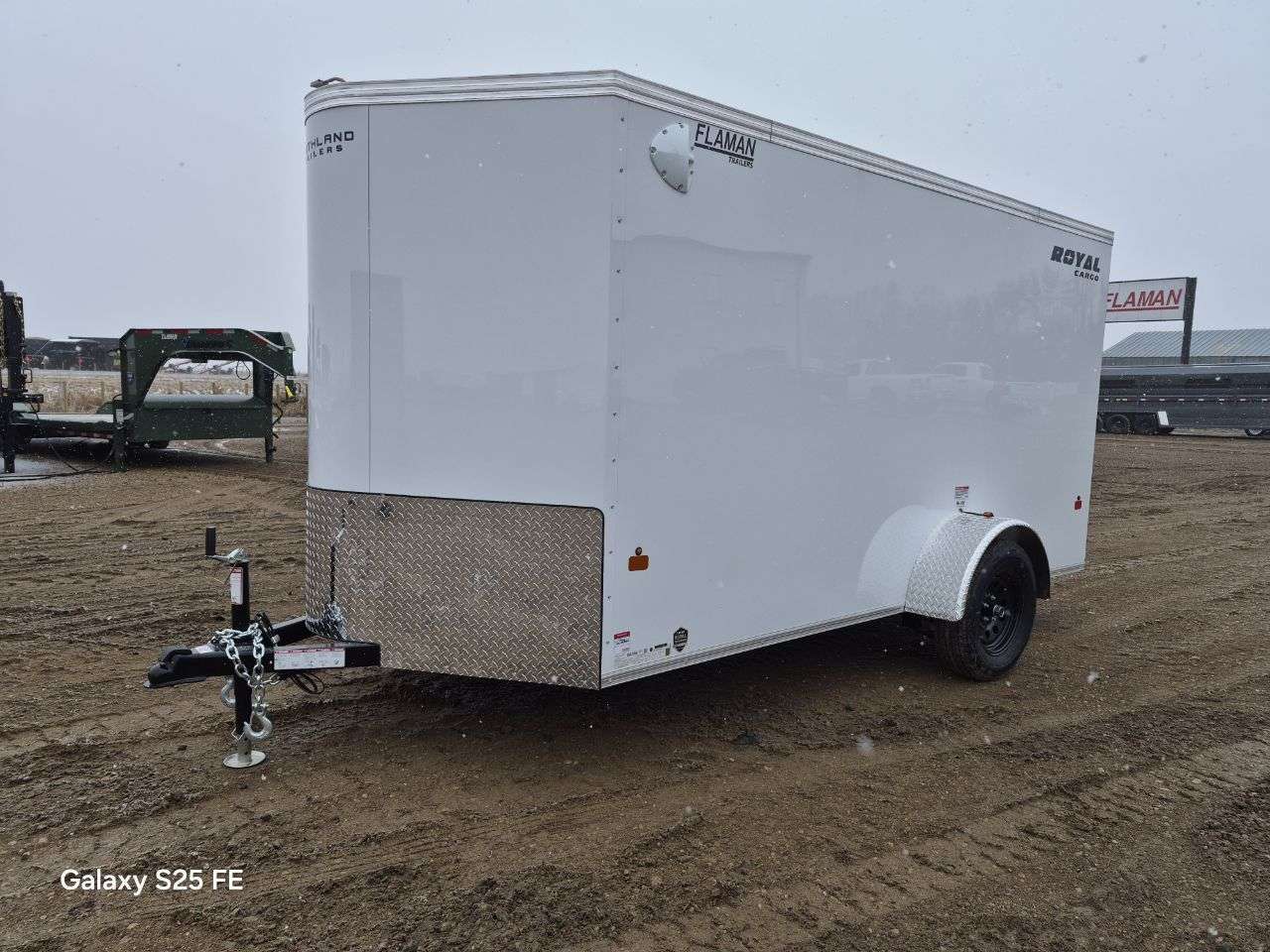 2026 Royal LCH 6' x 12' + V-Nose Cargo Trailer