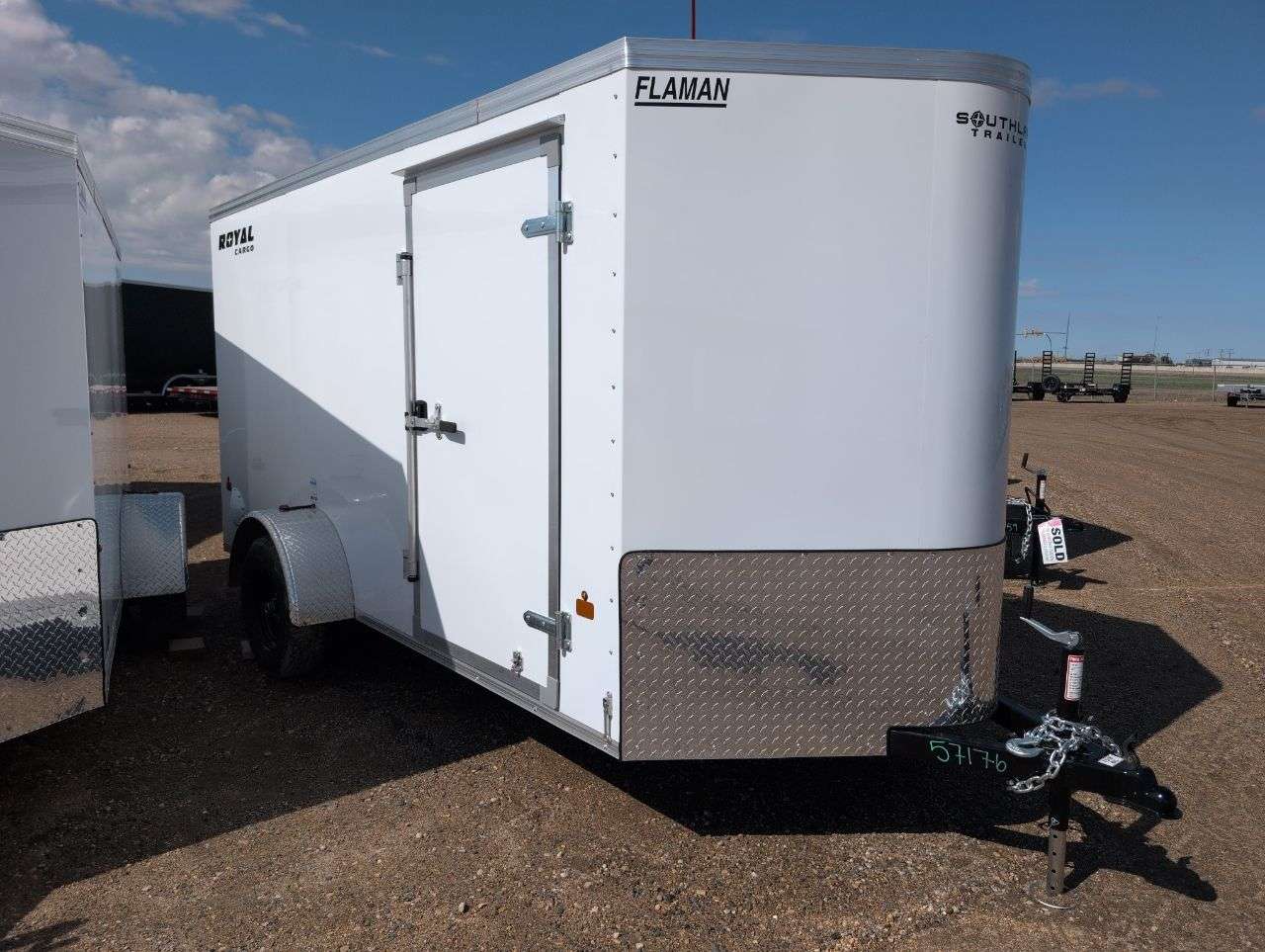 2026 Royal LCH 6' x 12' + V-Nose Cargo Trailer
