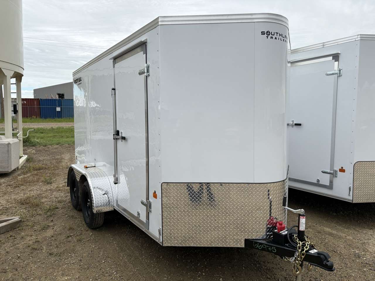 2026 Royal LCH 6' x 12' + V-Nose Cargo Trailer