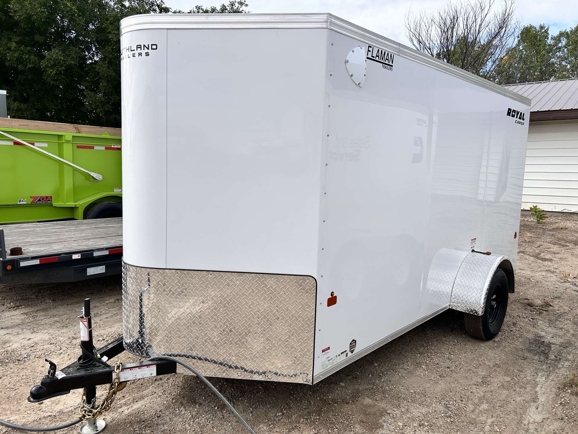 2026 Royal LCH 6' x 12' + V-Nose Cargo Trailer