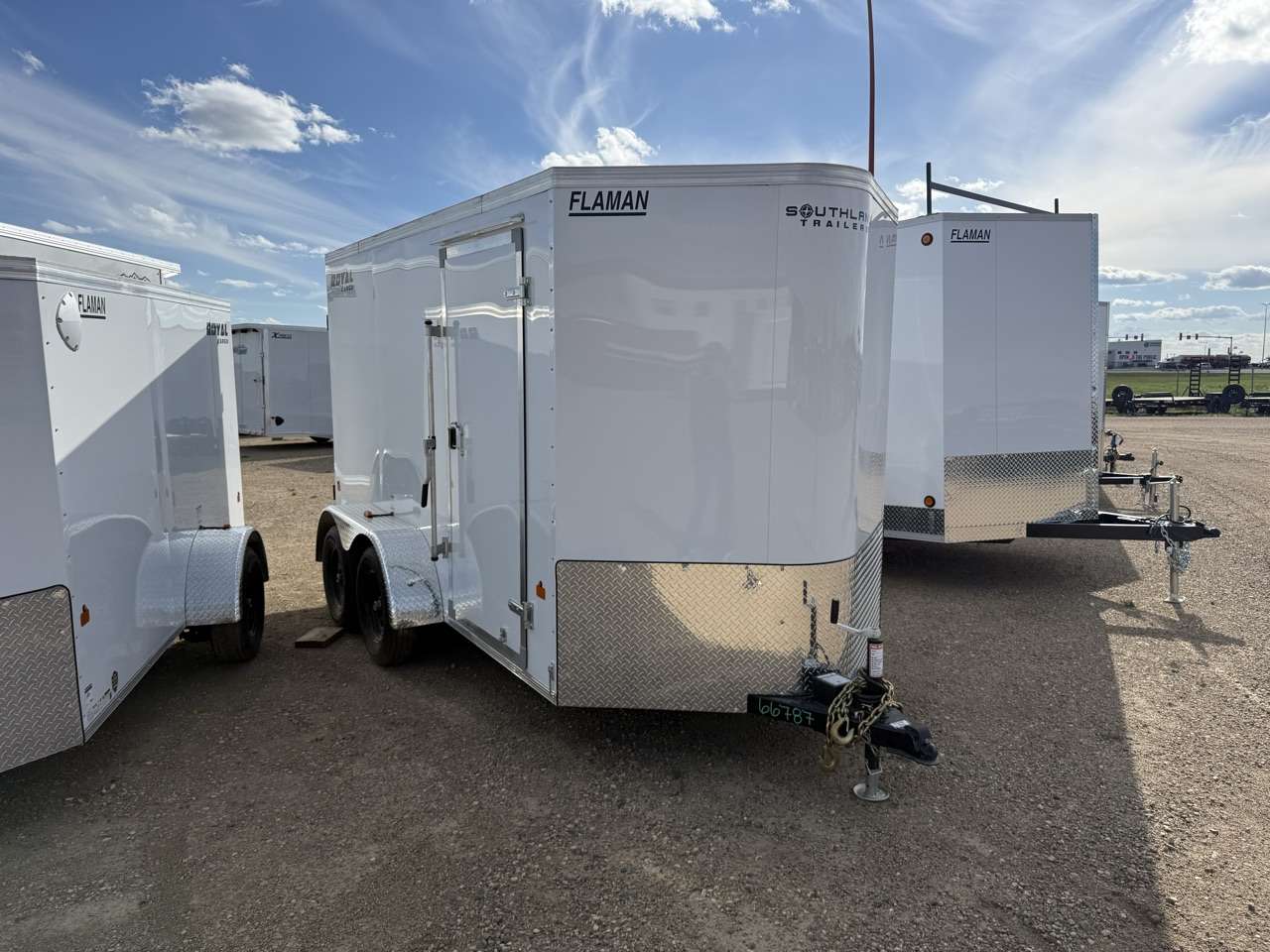 2026 Royal LCH 6' x 12' + V-Nose Cargo Trailer