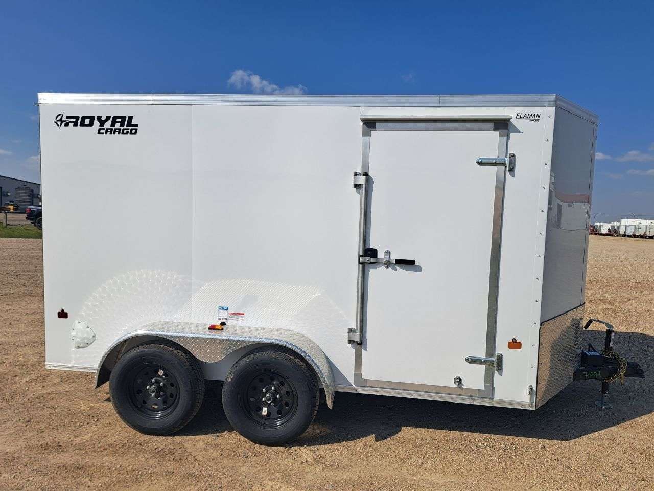 2026 Royal LCH 6' x 12' + V-Nose Cargo Trailer