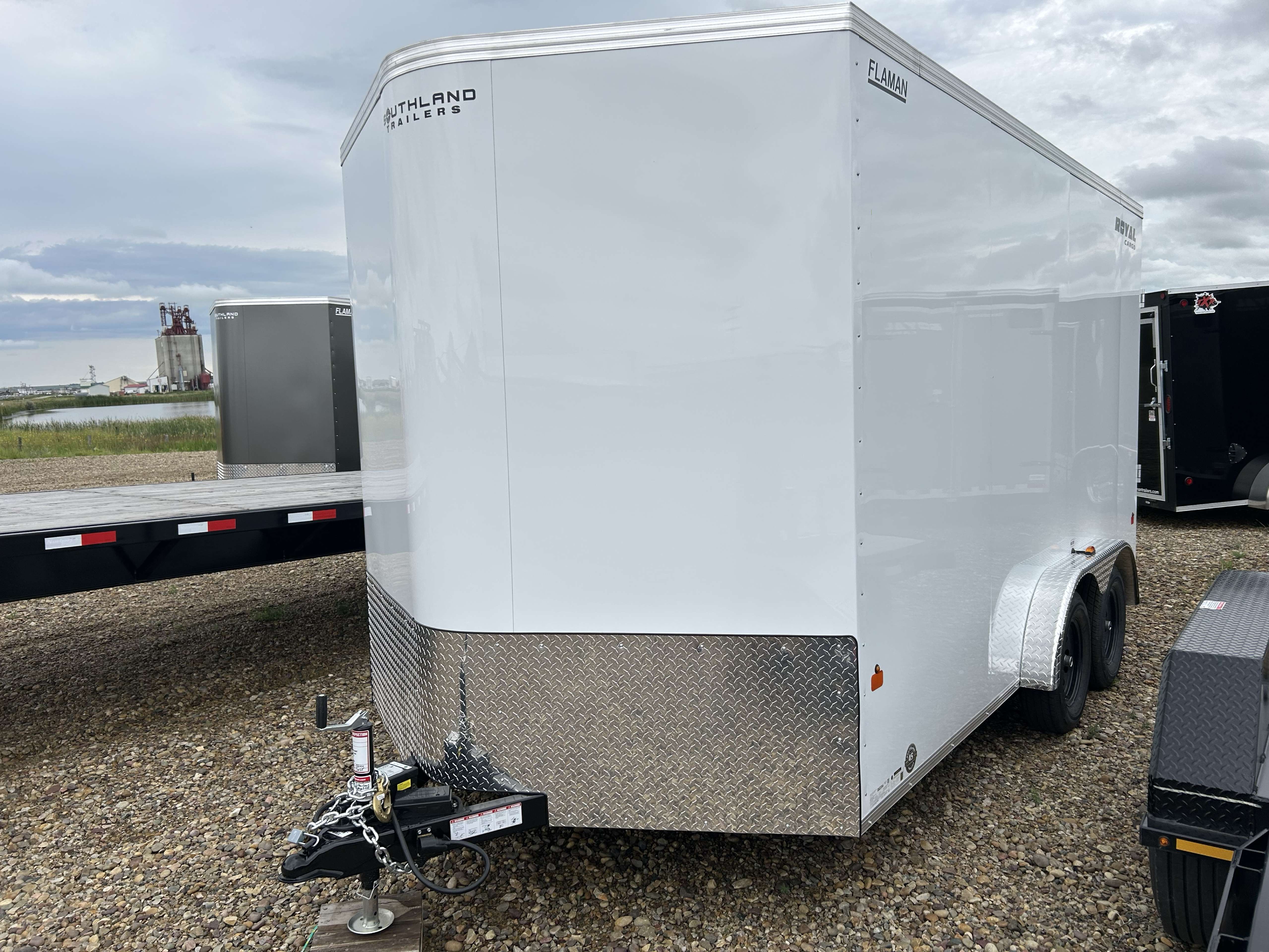 2026 Royal LCH 7'6" x 14' + V-Nose Cargo Trailer