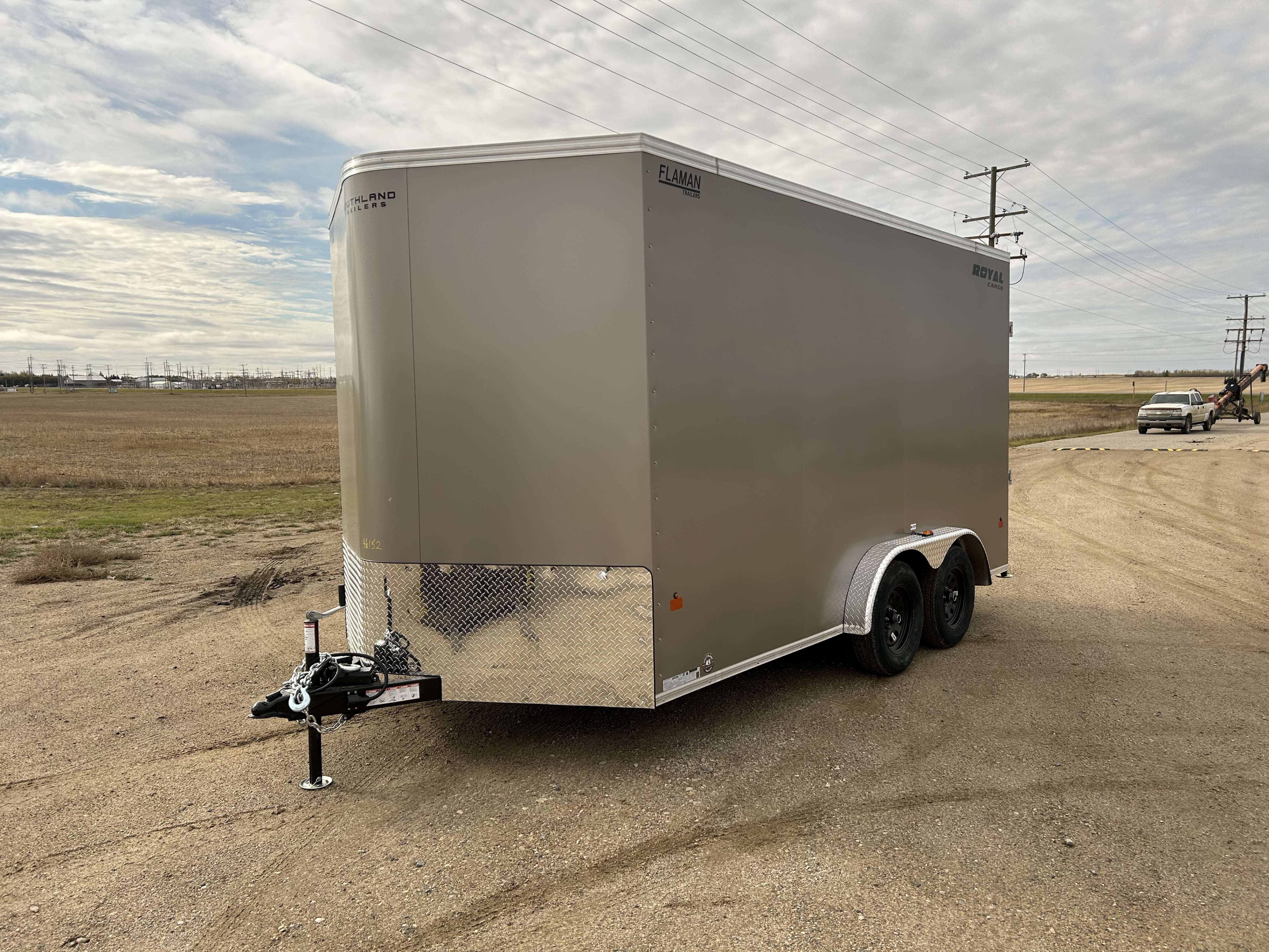 2026 Royal LCH 7'6" x 14' + V-Nose Cargo Trailer