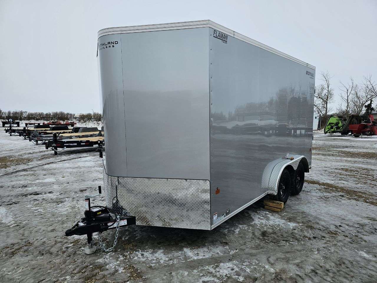 2026 Royal LCH 7'6" x 14' + V-Nose Cargo Trailer