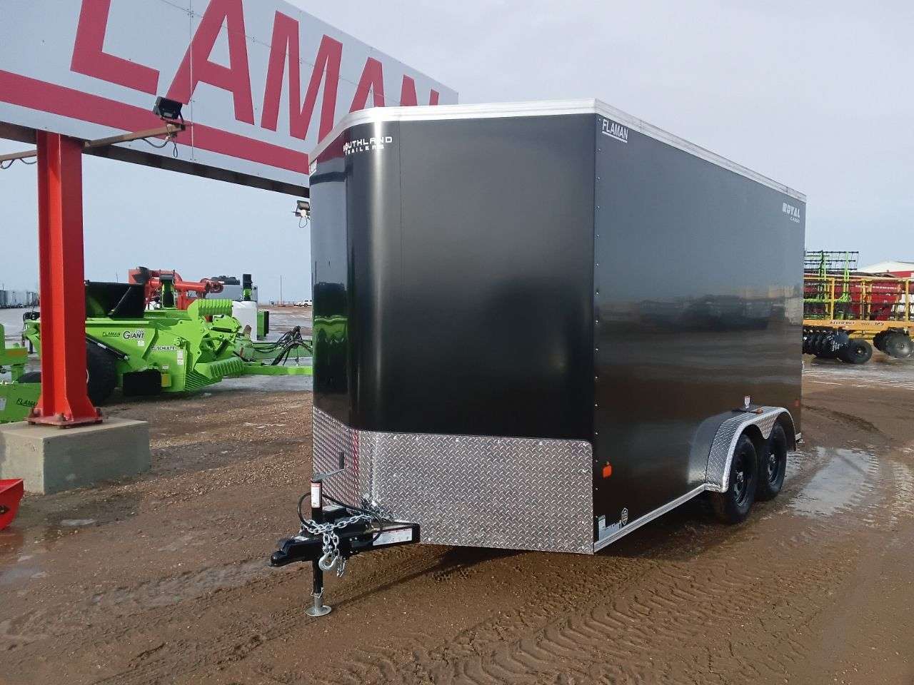 2026 Royal LCH 7'6" x 14' + V-Nose Cargo Trailer