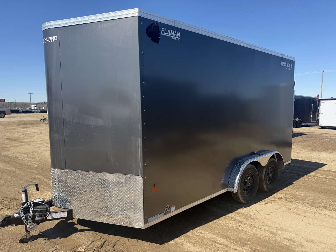 2026 Royal LCH 7'6" x 14' + V-Nose Cargo Trailer