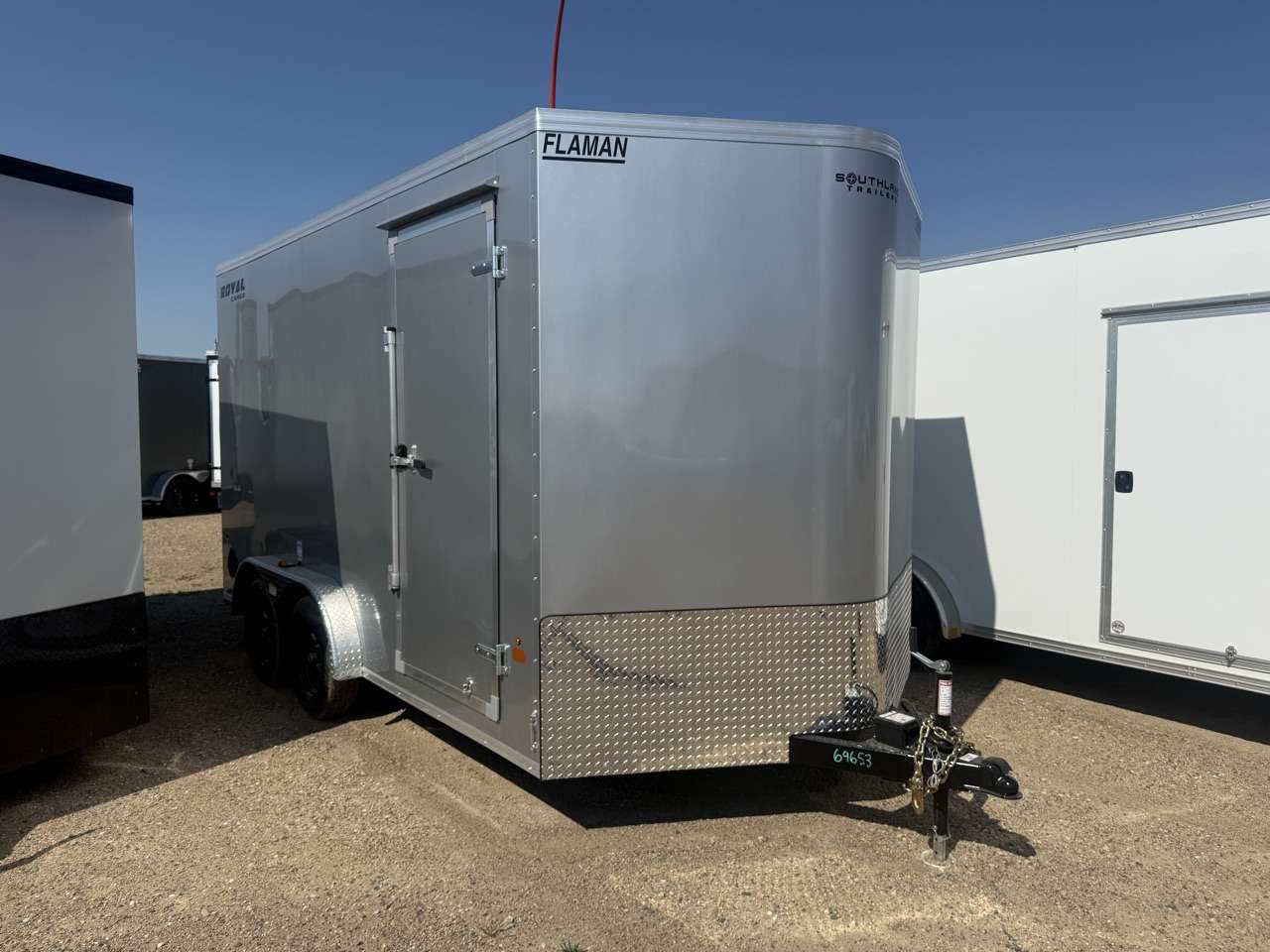 2026 Royal LCH 7'6" x 14' + V-Nose Cargo Trailer