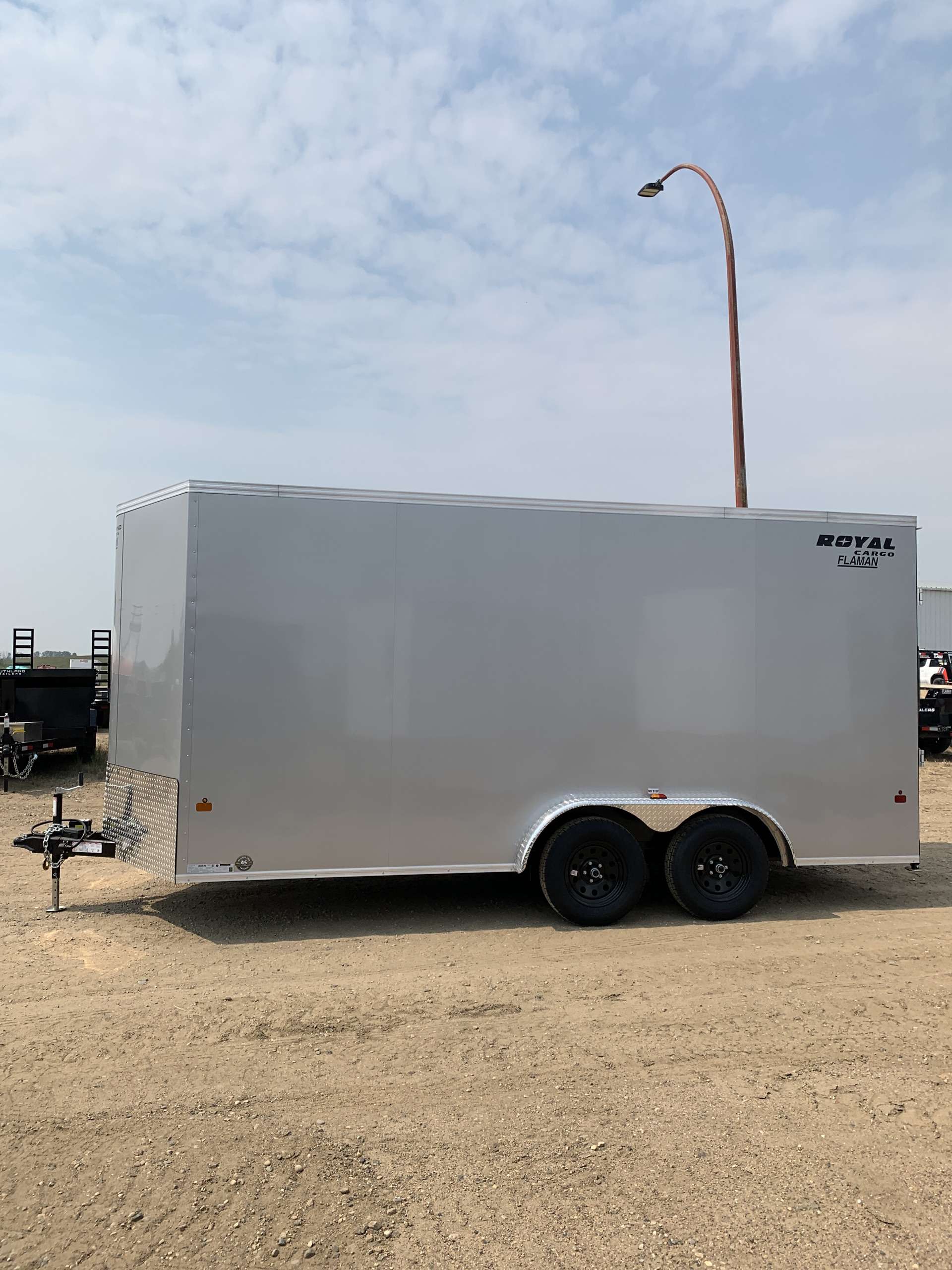 2026 Royal LCH 7'6" x 16' + V-Nose Cargo Trailer