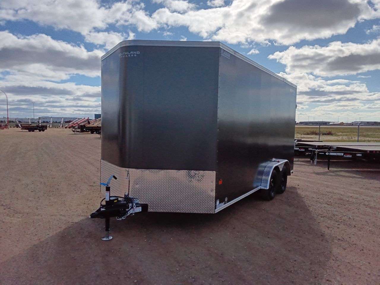2026 Royal LCH 7'6" x 16' + V-Nose Cargo Trailer