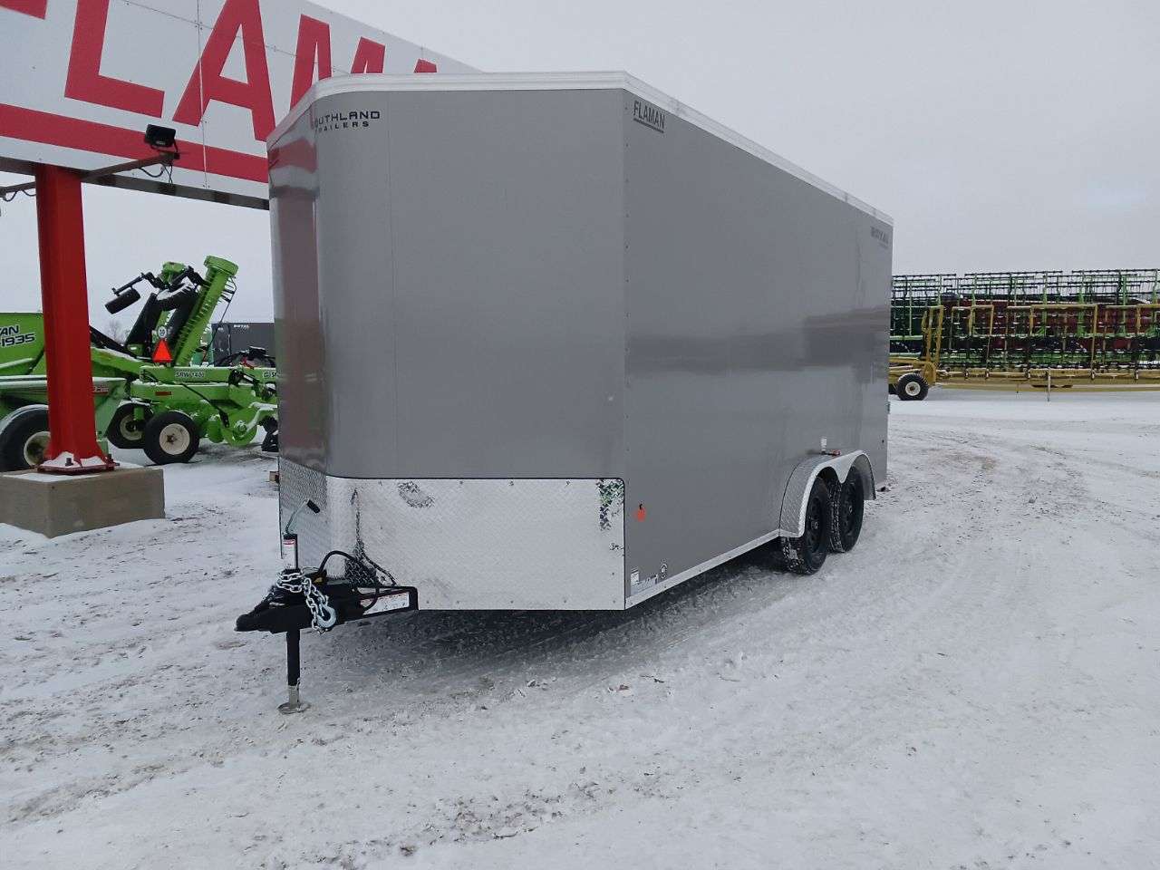 2026 Royal LCH 7'6" x 16' + V-Nose Cargo Trailer