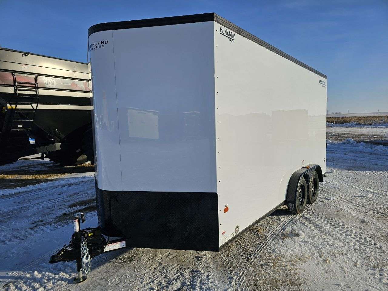 2026 Royal LCH 7'6" x 16' + V-Nose Cargo Trailer