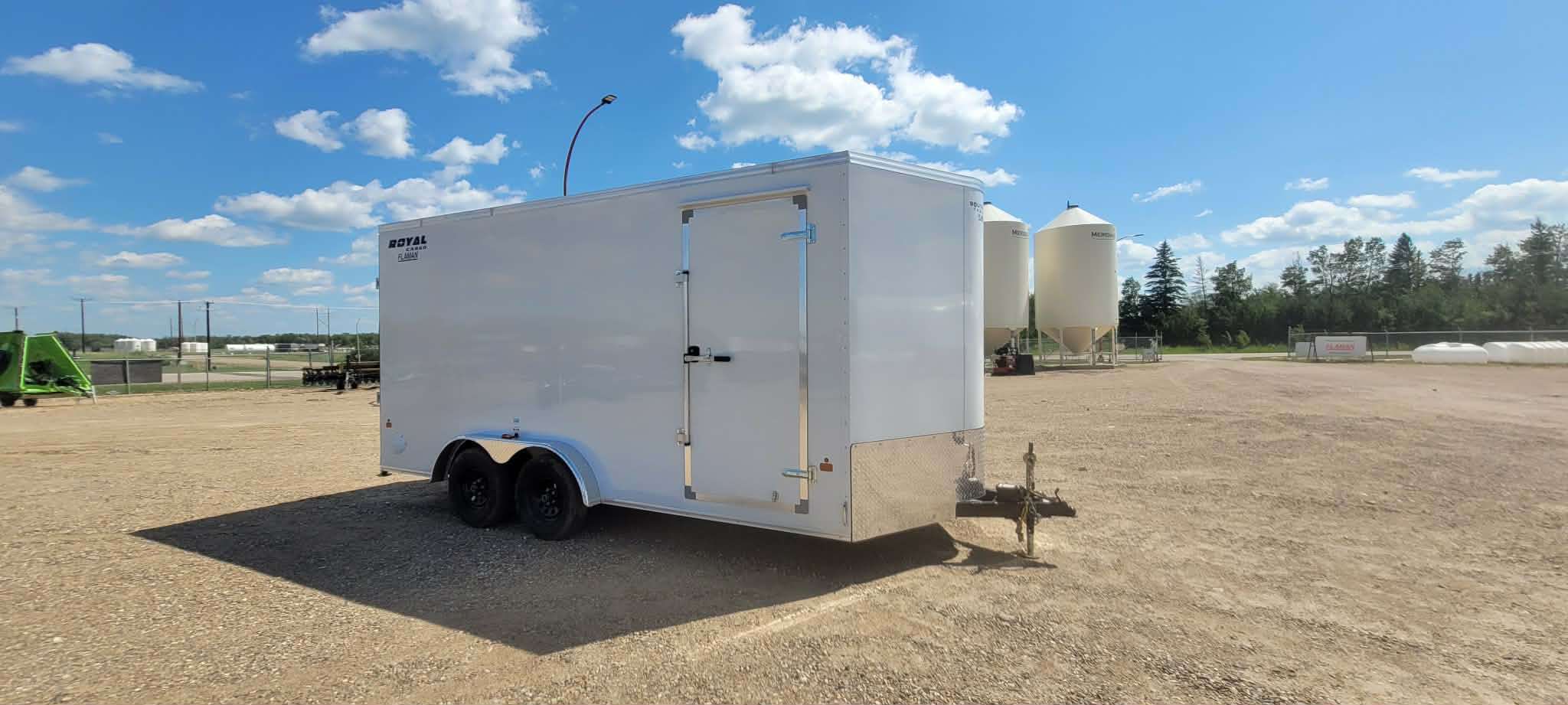 2026 Royal LCH 7'6" x 16' + V-Nose Cargo Trailer