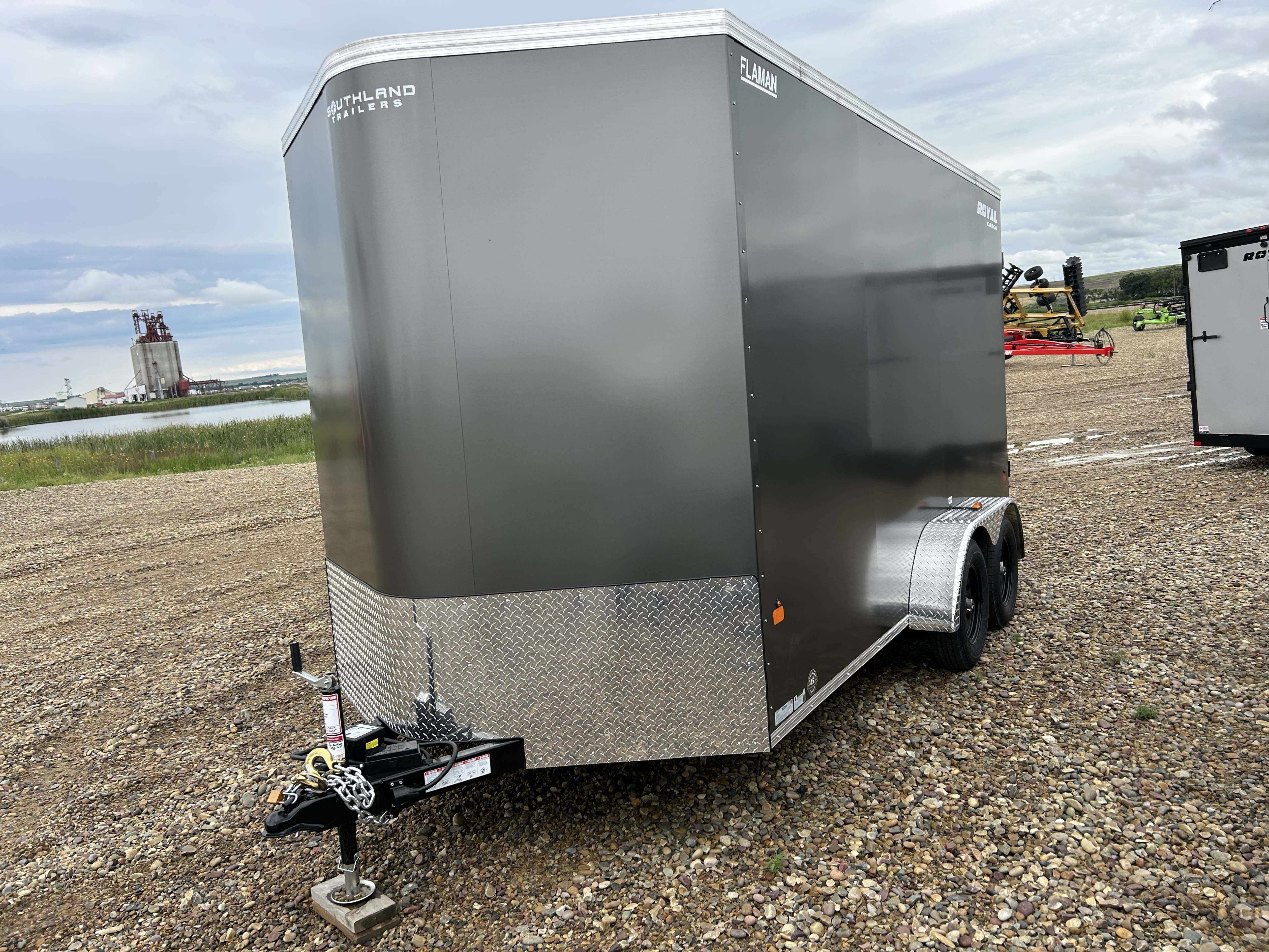 2026 Royal LCH 7' x 14' + V-Nose Cargo Trailer