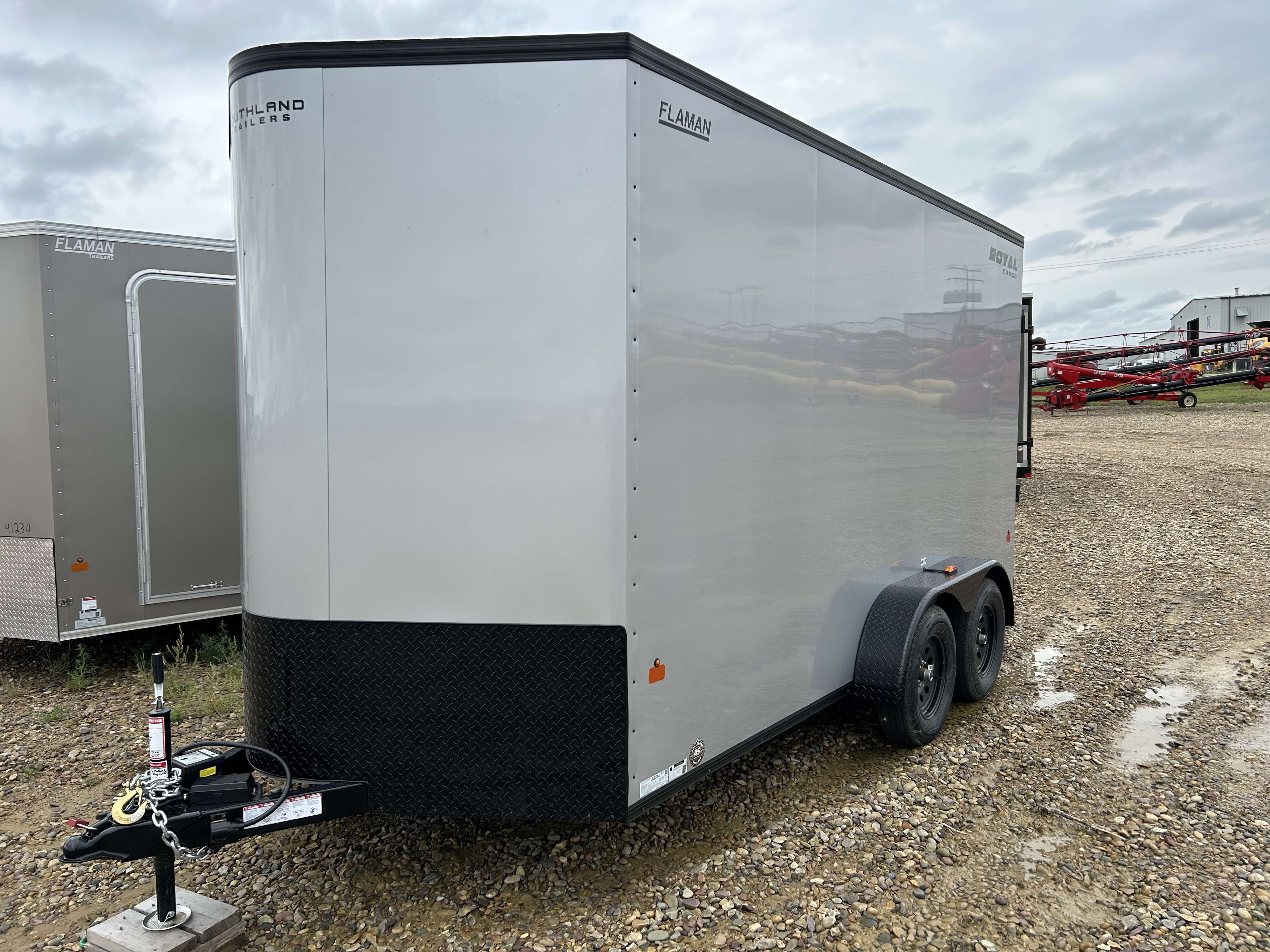 2026 Royal LCH 7' x 14' + V-Nose Cargo Trailer