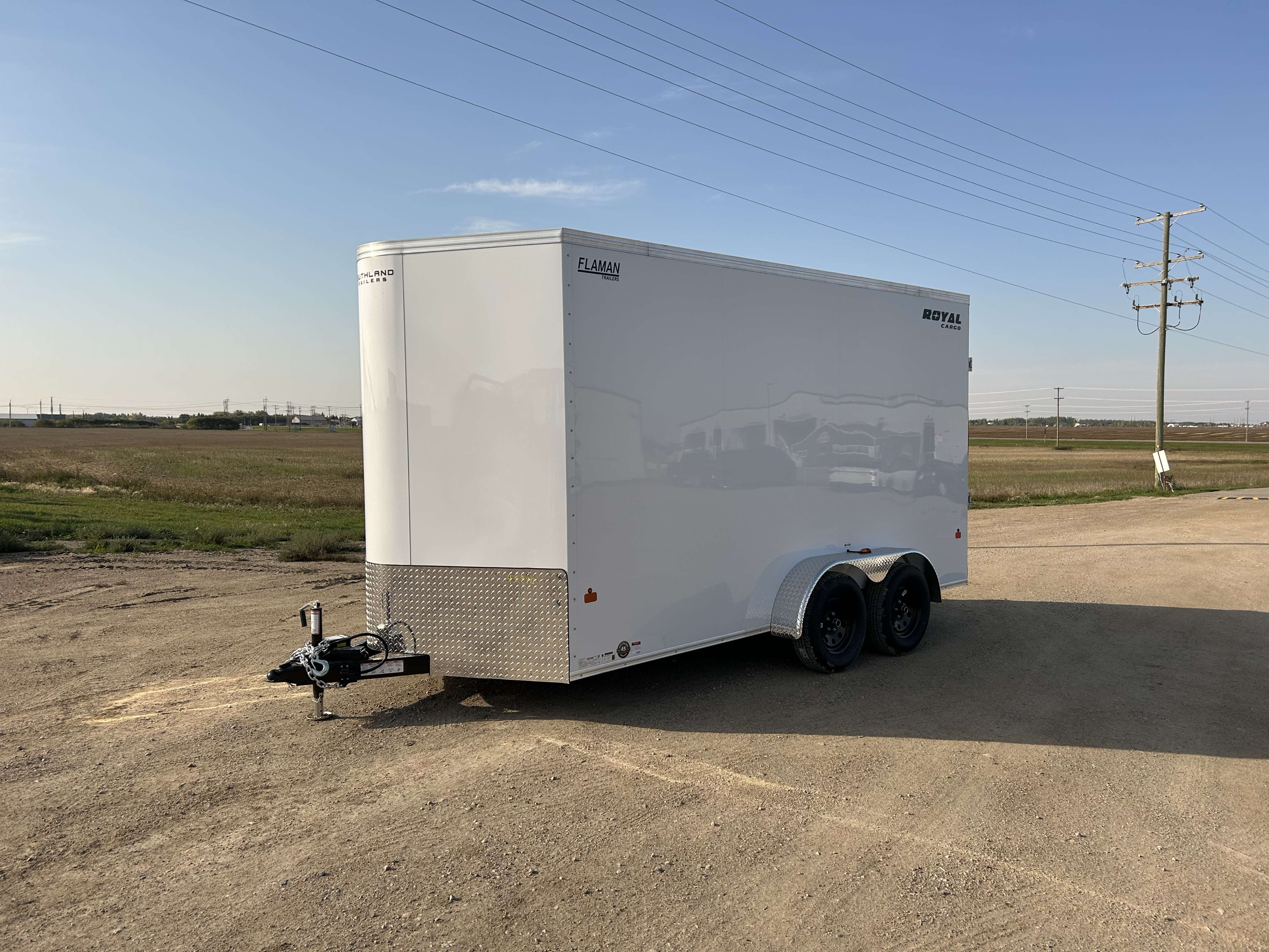 2026 Royal LCH 7' x 14' + V-Nose Cargo Trailer