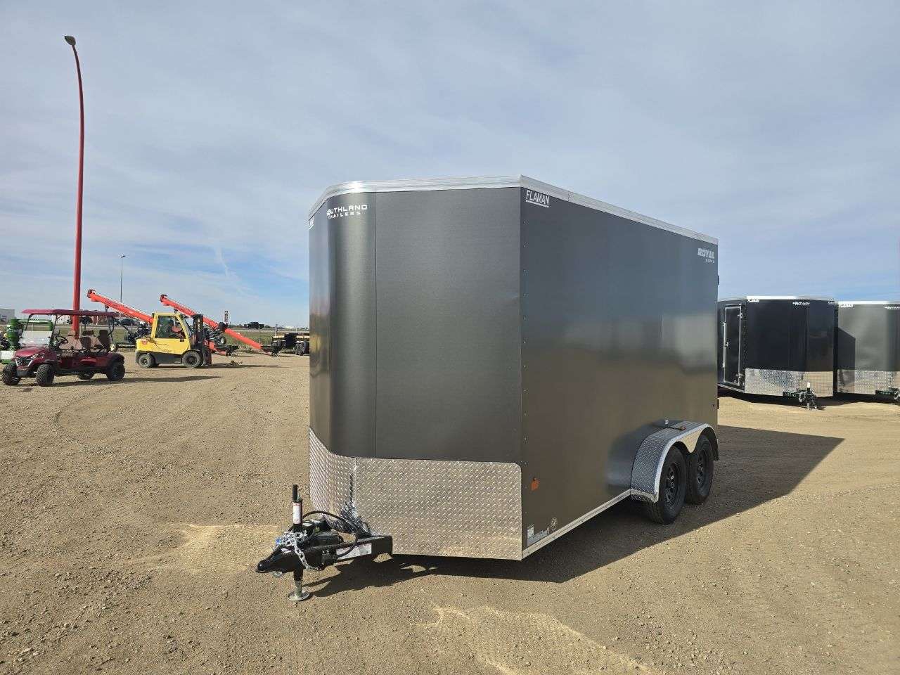 2026 Royal LCH 7' x 14' + V-Nose Cargo Trailer