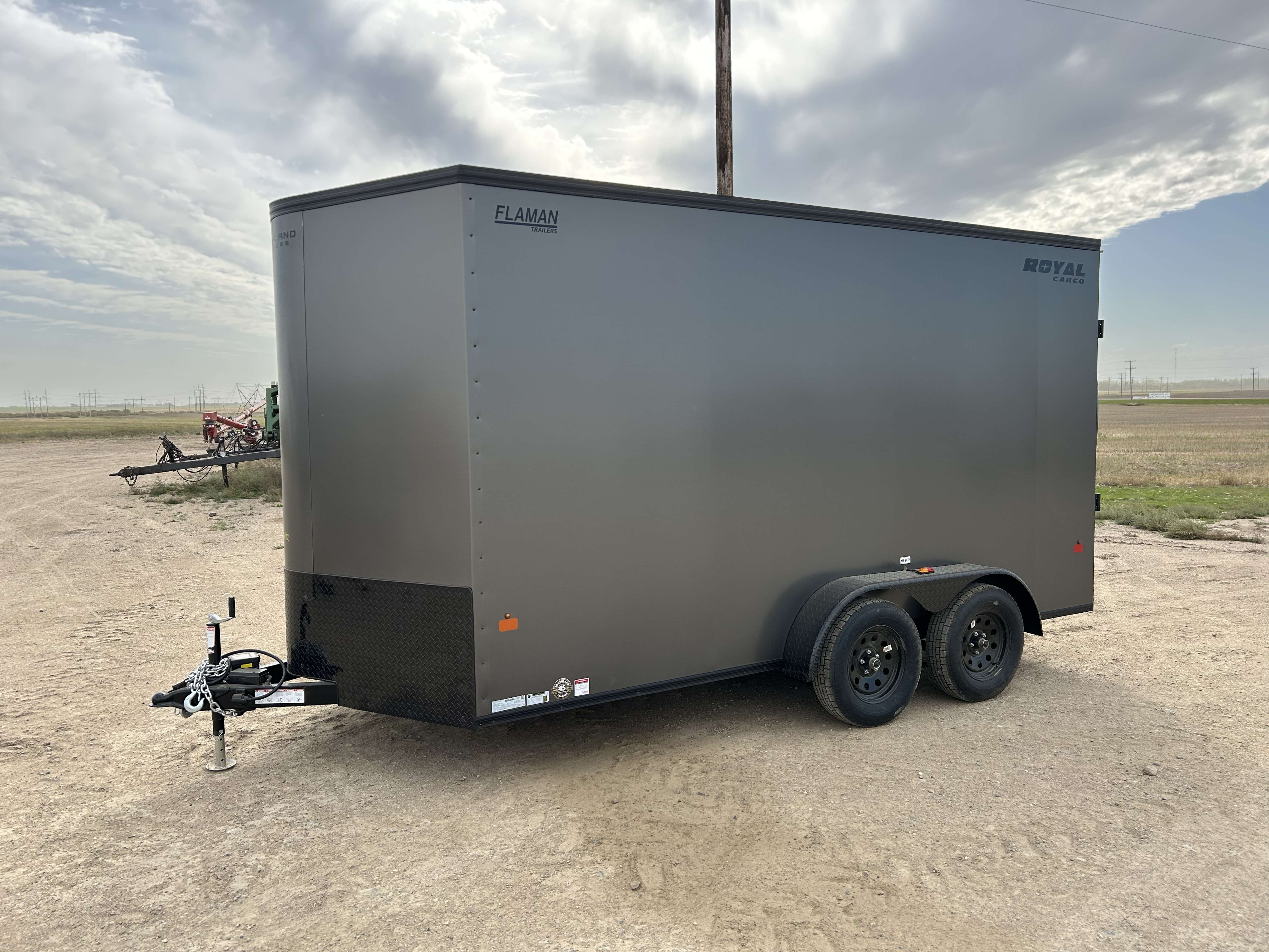2026 Royal LCH 7' x 14' + V-Nose Cargo Trailer