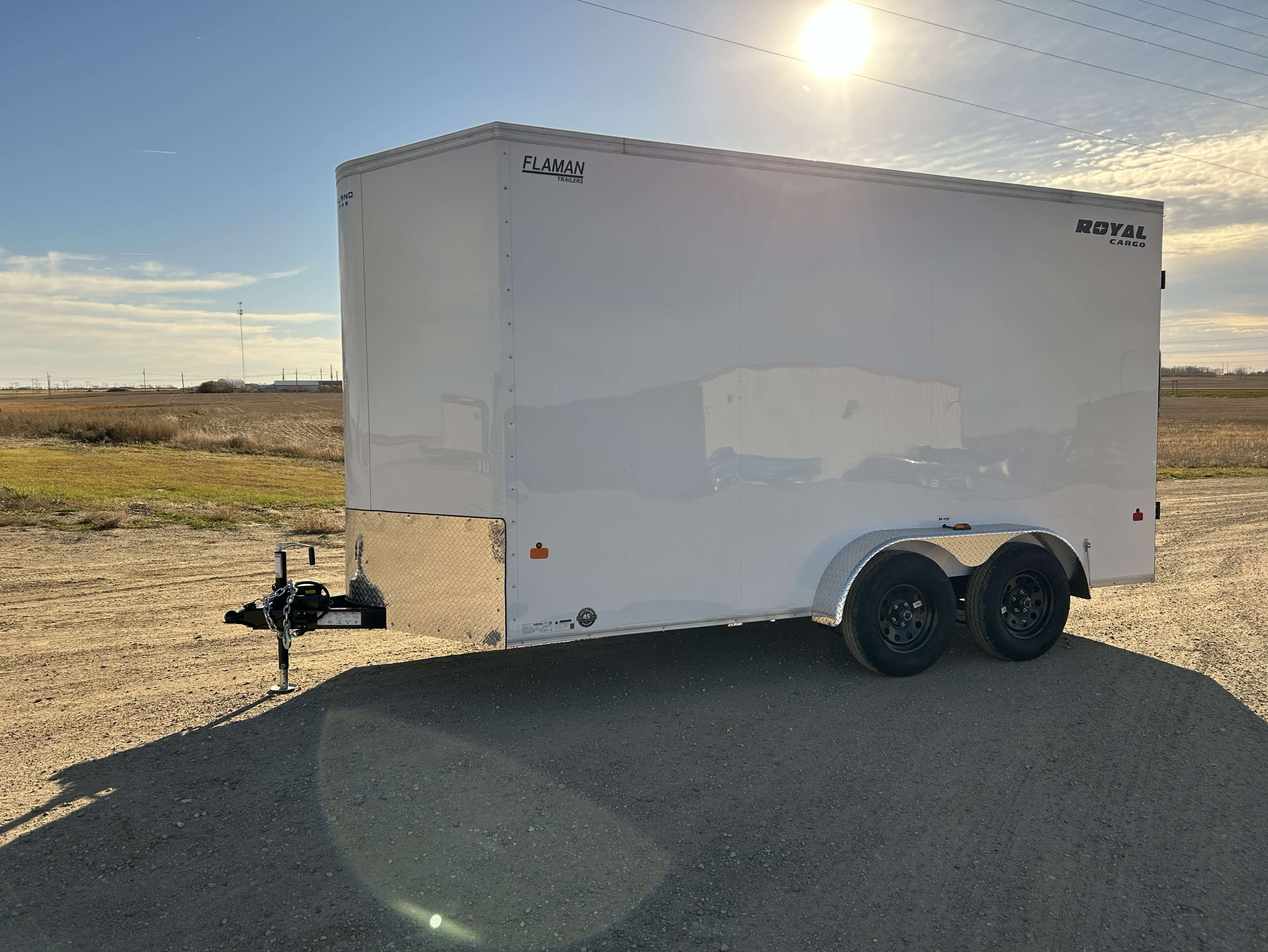 2026 Royal LCH 7' x 14' + V-Nose Cargo Trailer