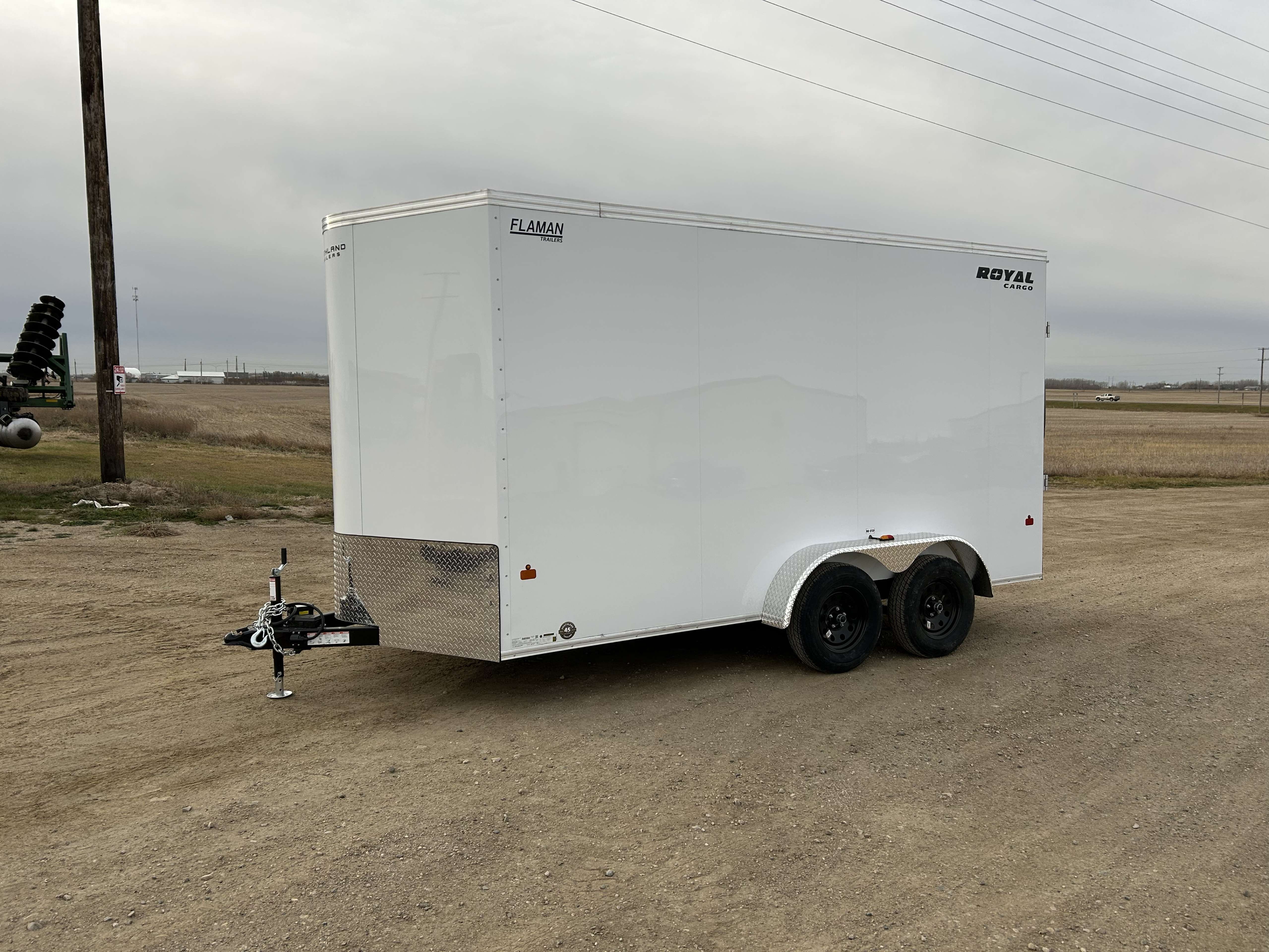 2026 Royal LCH 7' x 14' + V-Nose Cargo Trailer