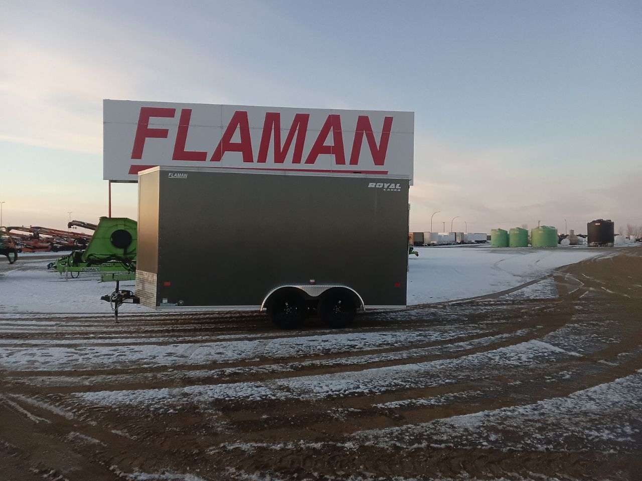 2026 Royal LCH 7' x 14' + V-Nose Cargo Trailer