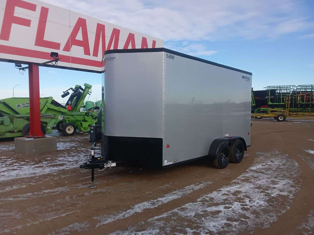 2026 Royal LCH 7' x 14' + V-Nose Cargo Trailer