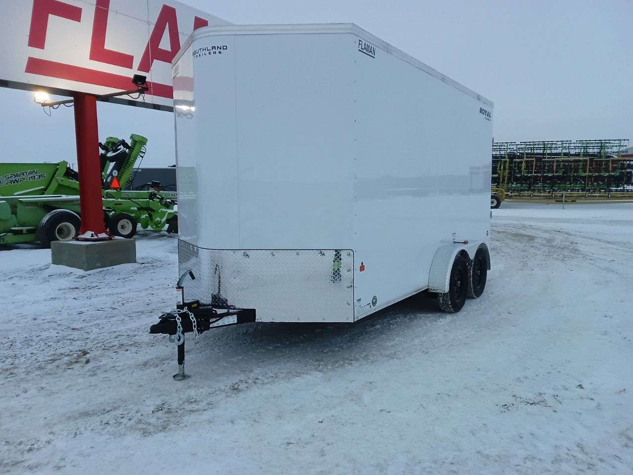 2026 Royal LCH  7' x 14' + V-Nose Cargo Trailer