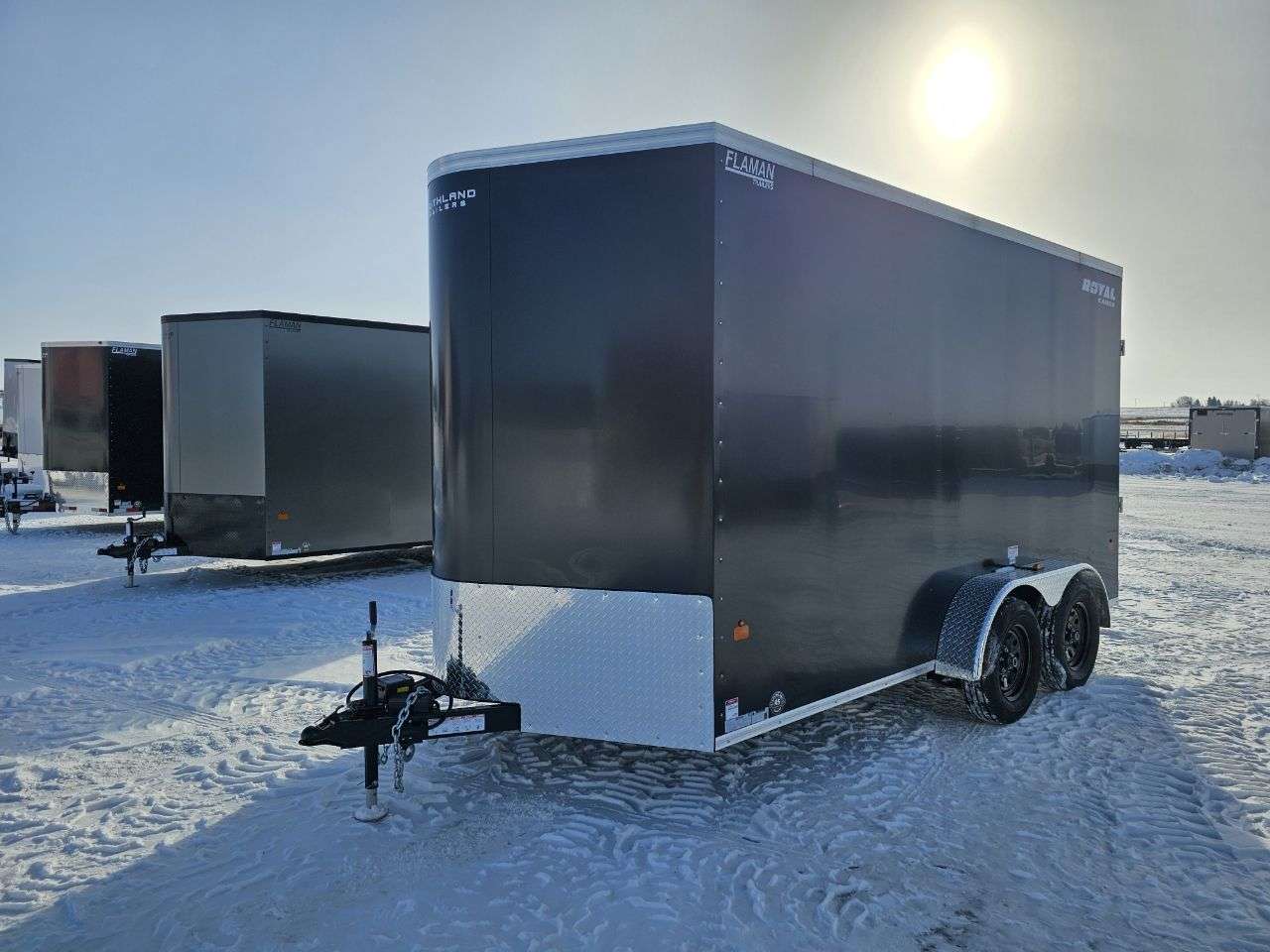 2026 Royal LCH 7' x 14' + V-Nose Cargo Trailer