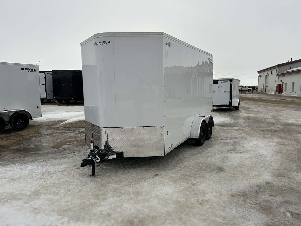 2026 Royal LCH 7' x 14' + V-Nose Cargo Trailer
