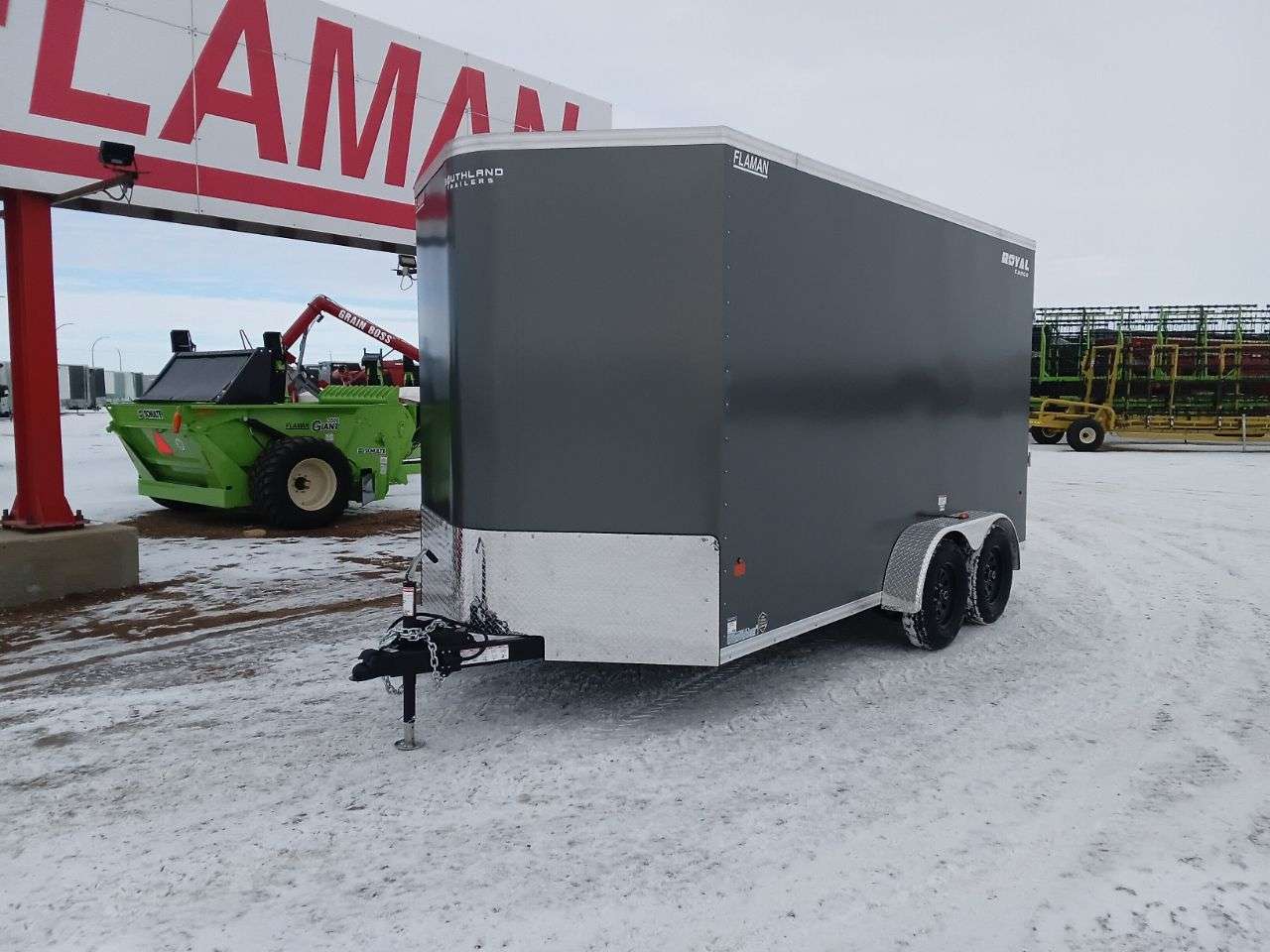 2026 Royal LCH 7' x 14' + V-Nose Cargo Trailer
