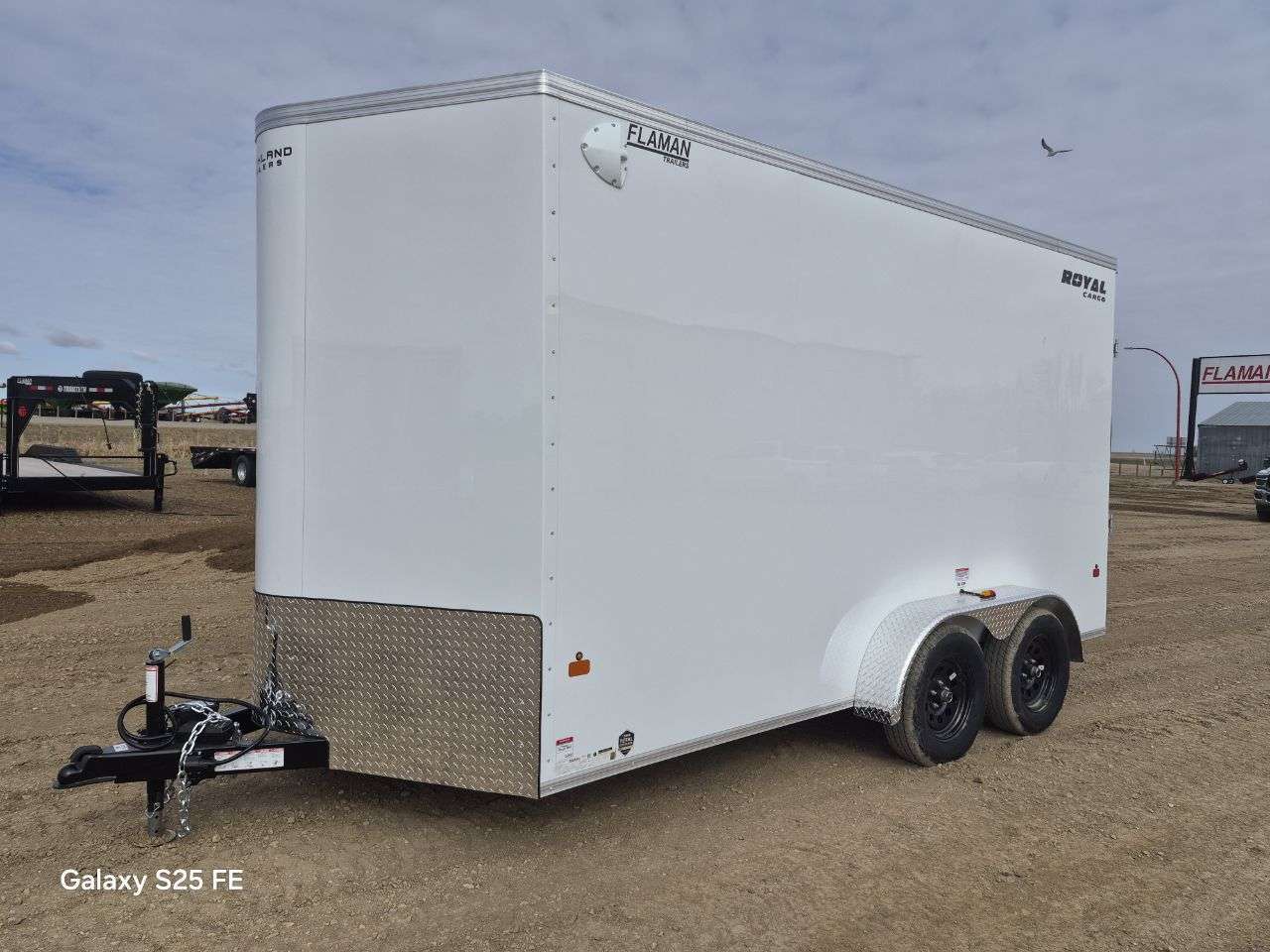 2026 Royal LCH 7' x 14' + V-Nose Cargo Trailer