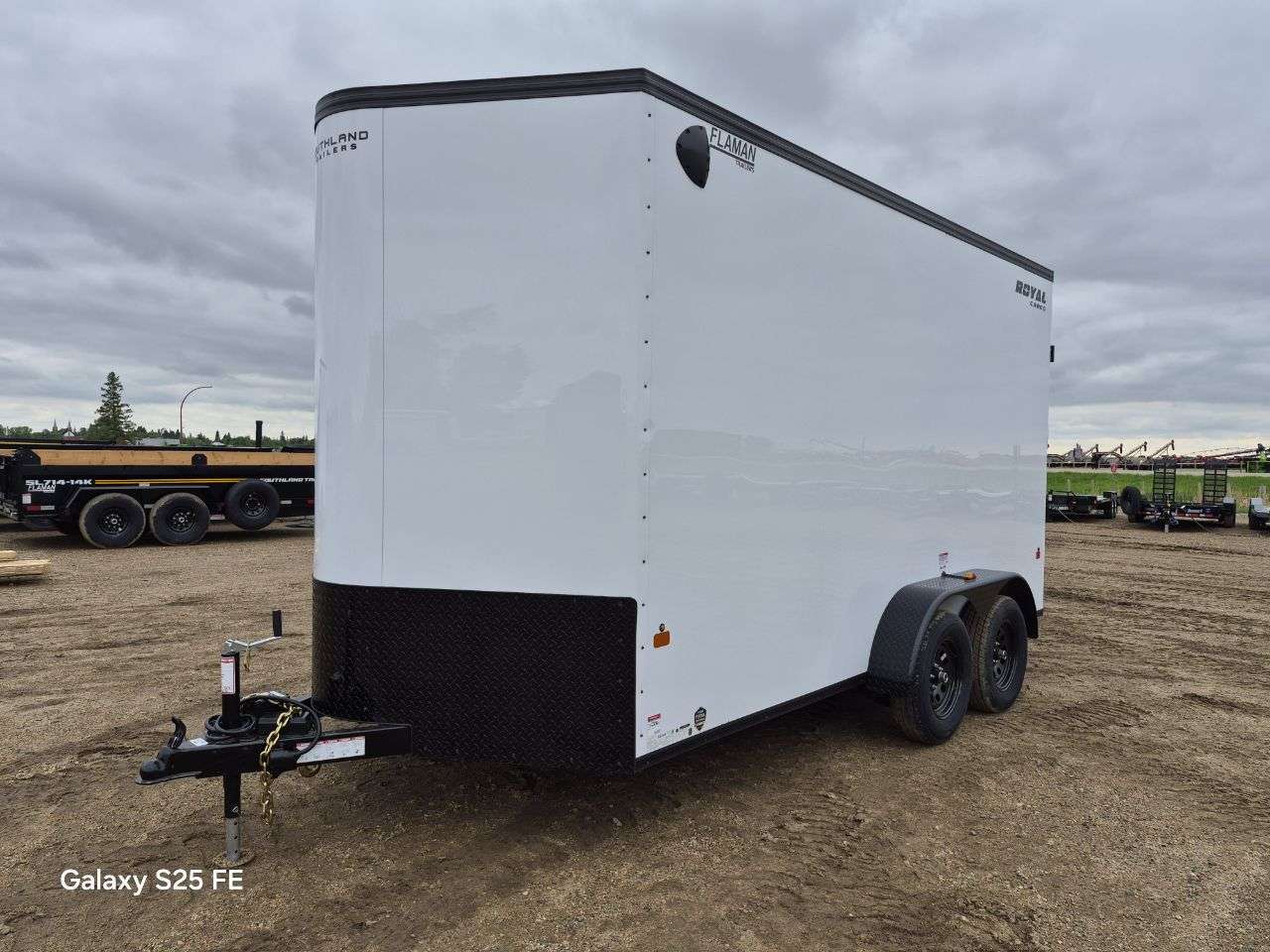 2026 Royal LCH 7' x 14' + V-Nose Cargo Trailer