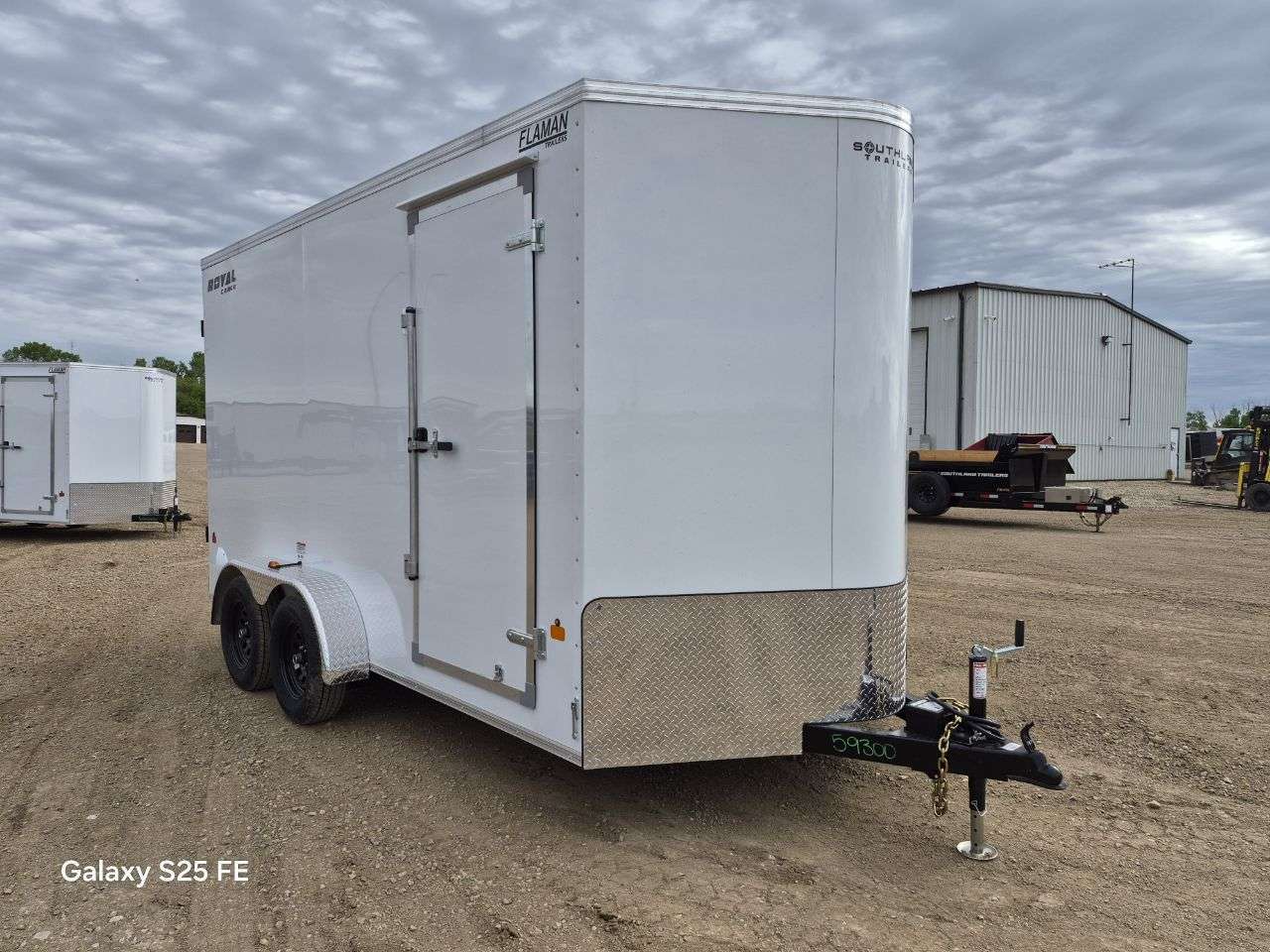 2026 Royal LCH 7' x 14' + V-Nose Cargo Trailer